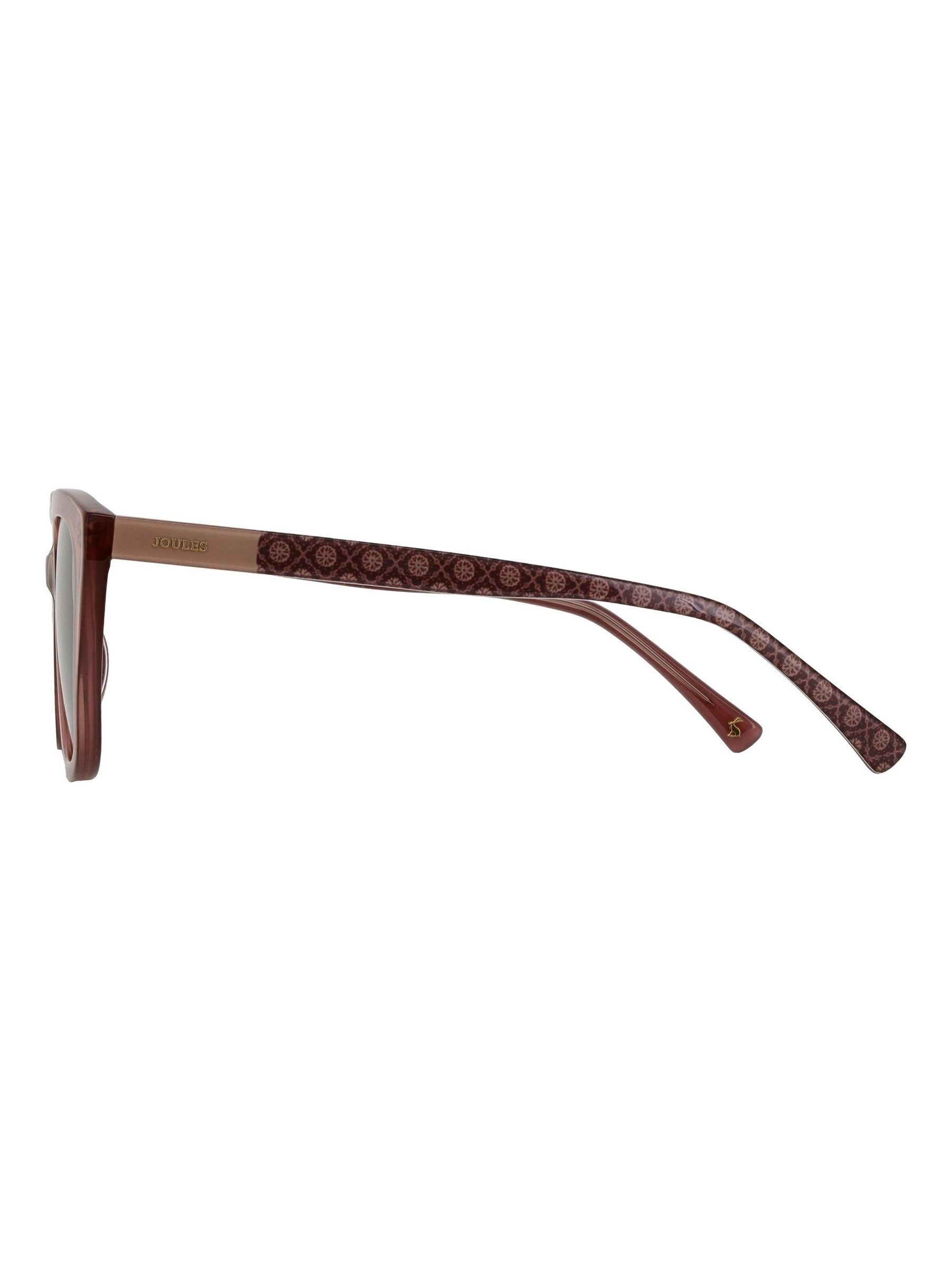 Purple Square Cat-Eye Sunglasses - Image 3 of 4