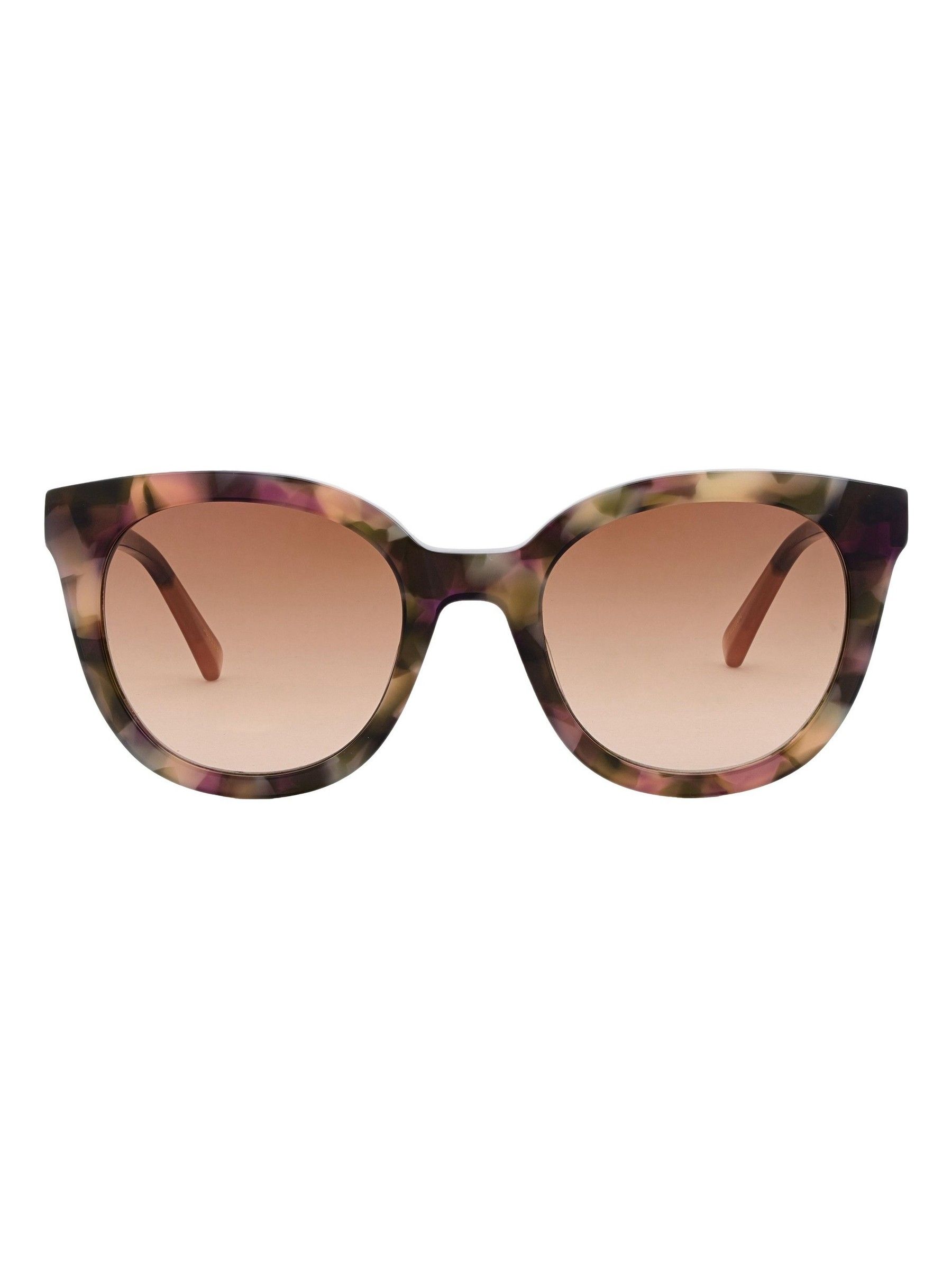 Brown Round Sunglasses - Image 2 of 4