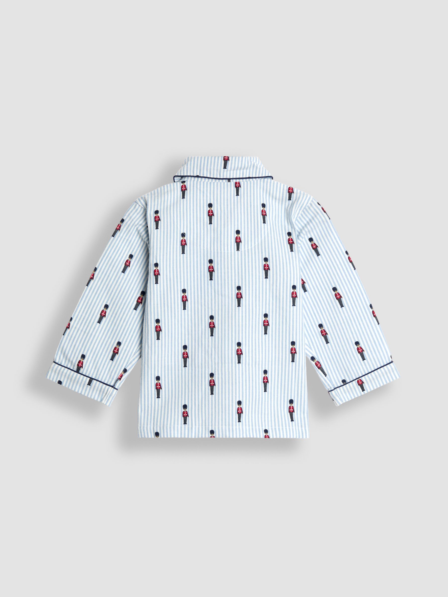 Blue Soldier Woven Check Character Pyjamas - Image 3 of 6