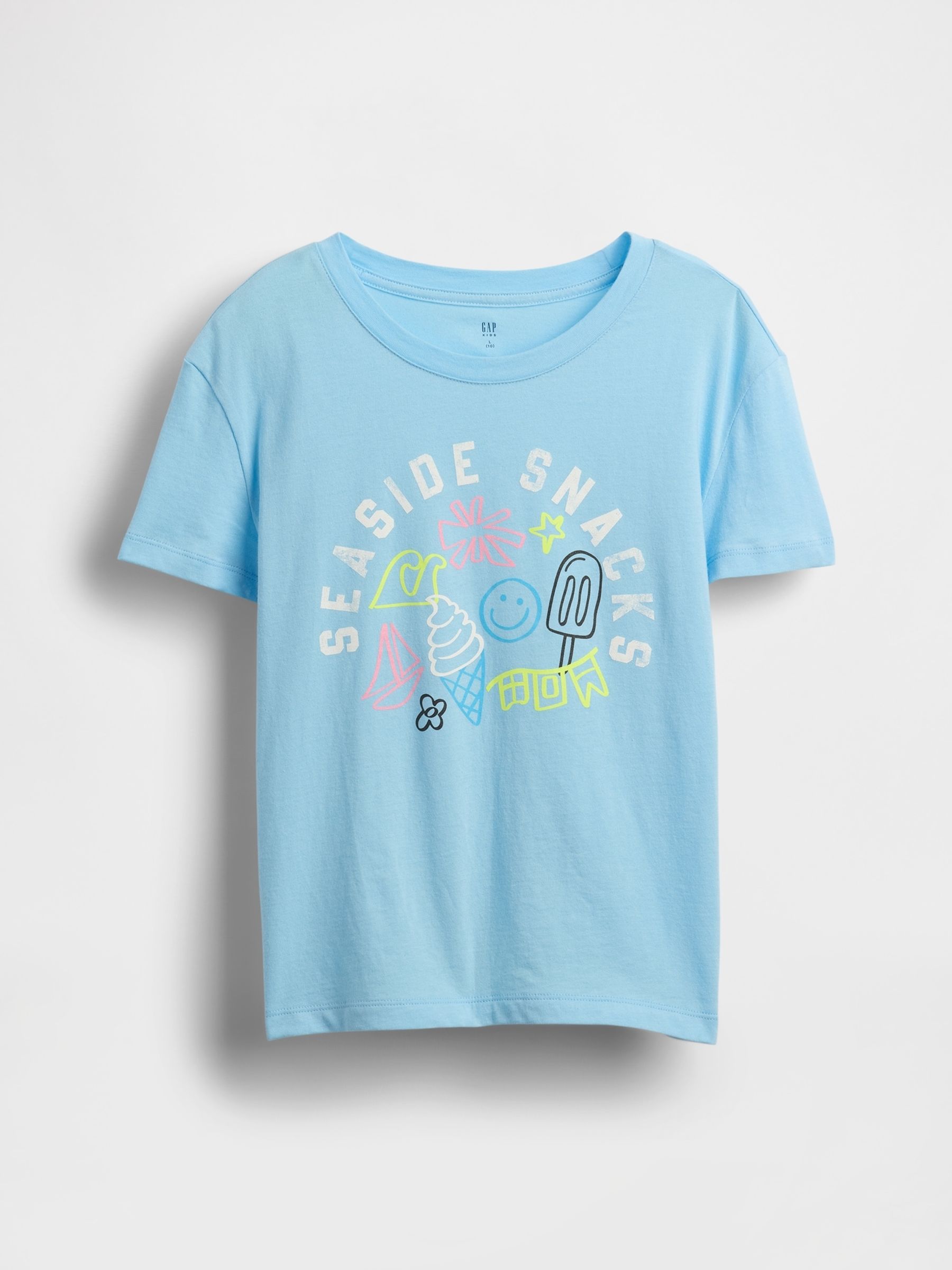 Blue Graphic T-Shirt (4-13yrs) - Image 1 of 3