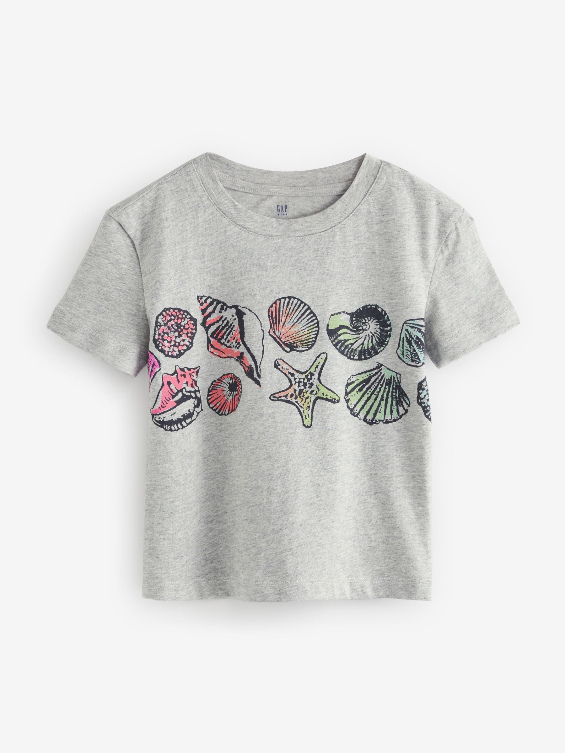 Grey Graphic Short Sleeve T-Shirt (4-13yrs) - Image 1 of 5