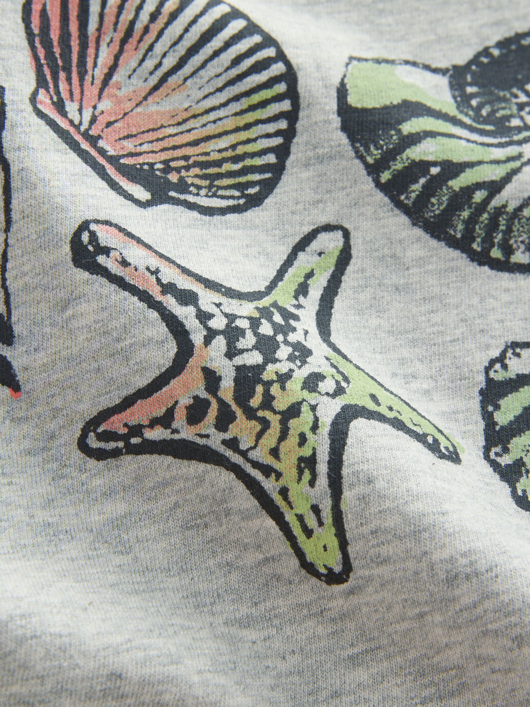 Grey Graphic Short Sleeve T-Shirt (4-13yrs) - Image 5 of 5