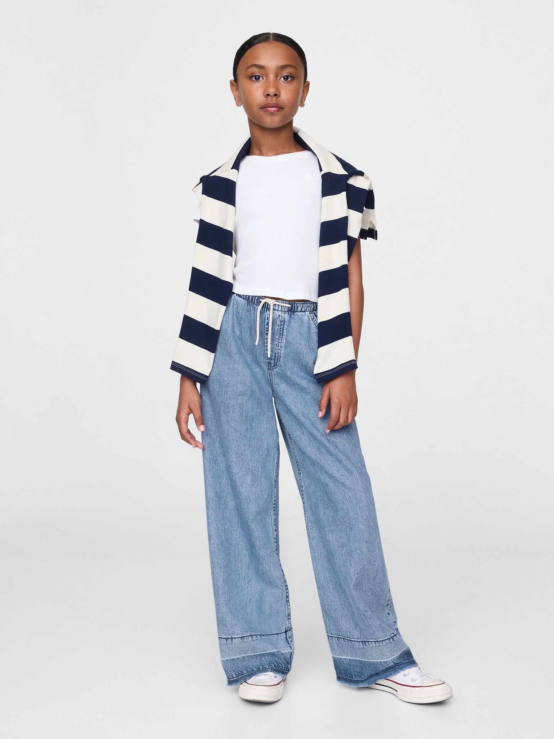 Blue UltraSoft Easy Baggy Jeans (4-13yrs) - Image 3 of 5