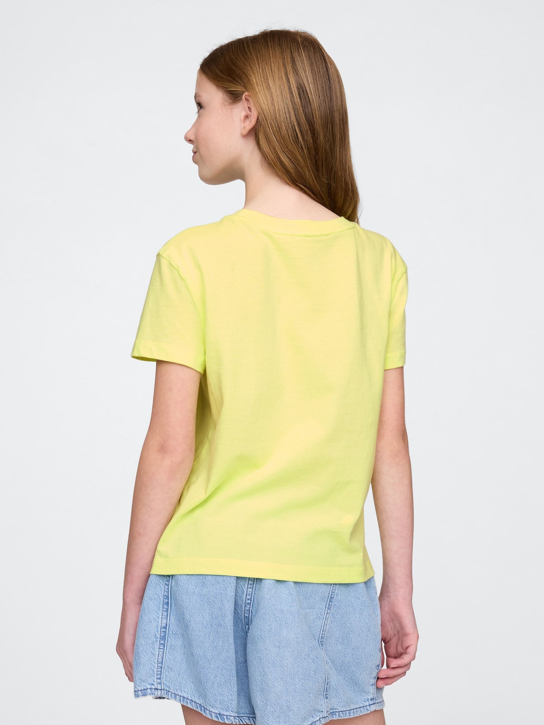 Yellow Relaxed Graphic Short Sleeve T-Shirt (4-13yrs) - Image 2 of 4