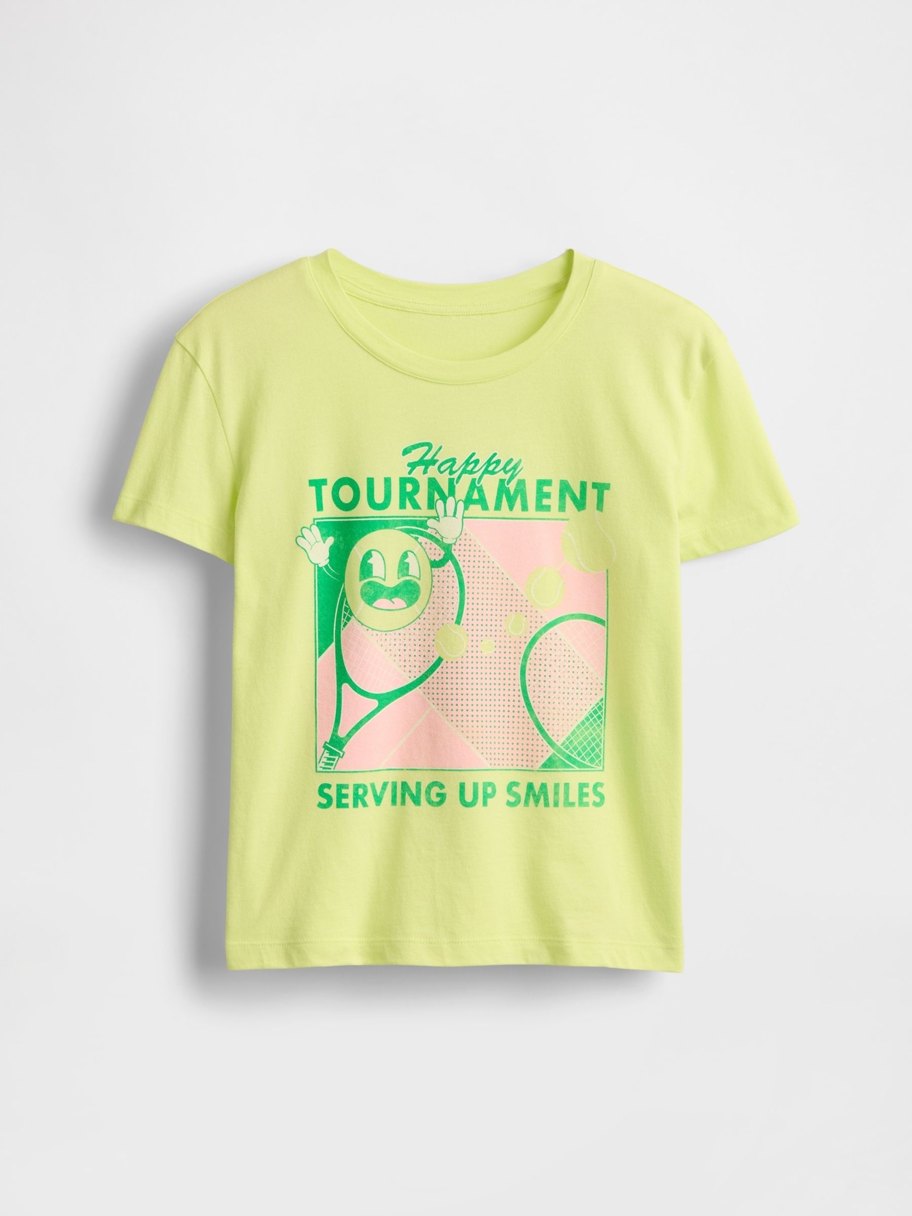 Yellow Relaxed Graphic Short Sleeve T-Shirt (4-13yrs) - Image 3 of 4
