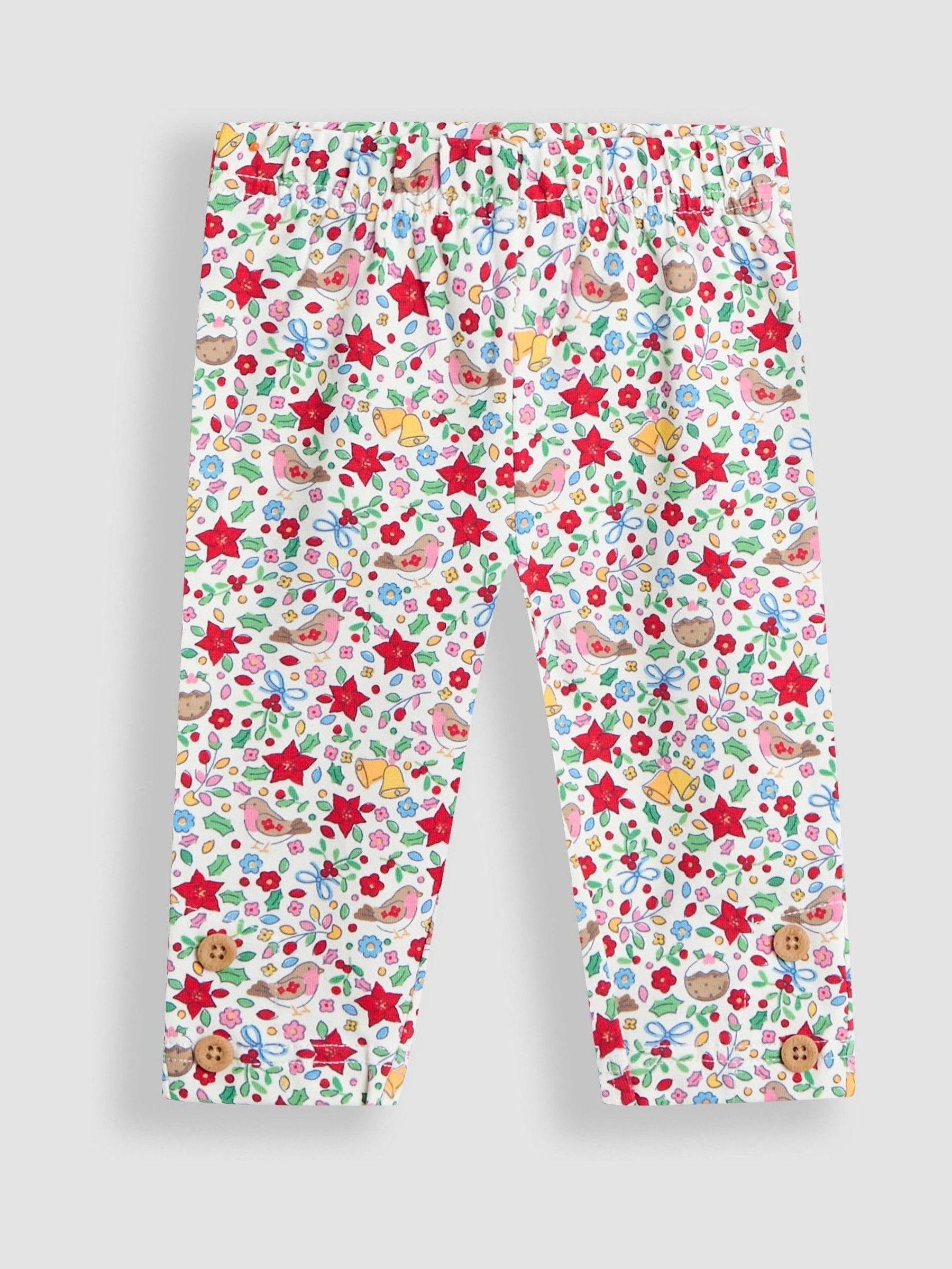 Cream My First Christmas Sweatshirt & Leggings Set - Image 4 of 6