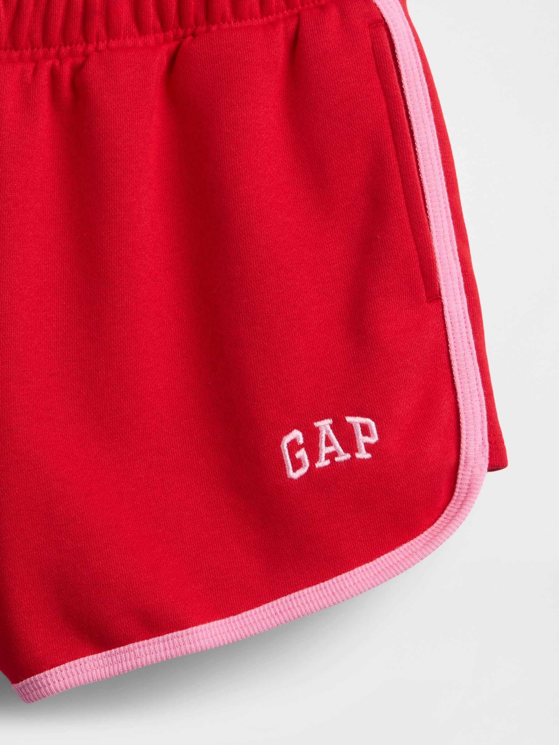 Red Logo Dolphin Sweat Shorts (4-13yrs) - Image 5 of 5