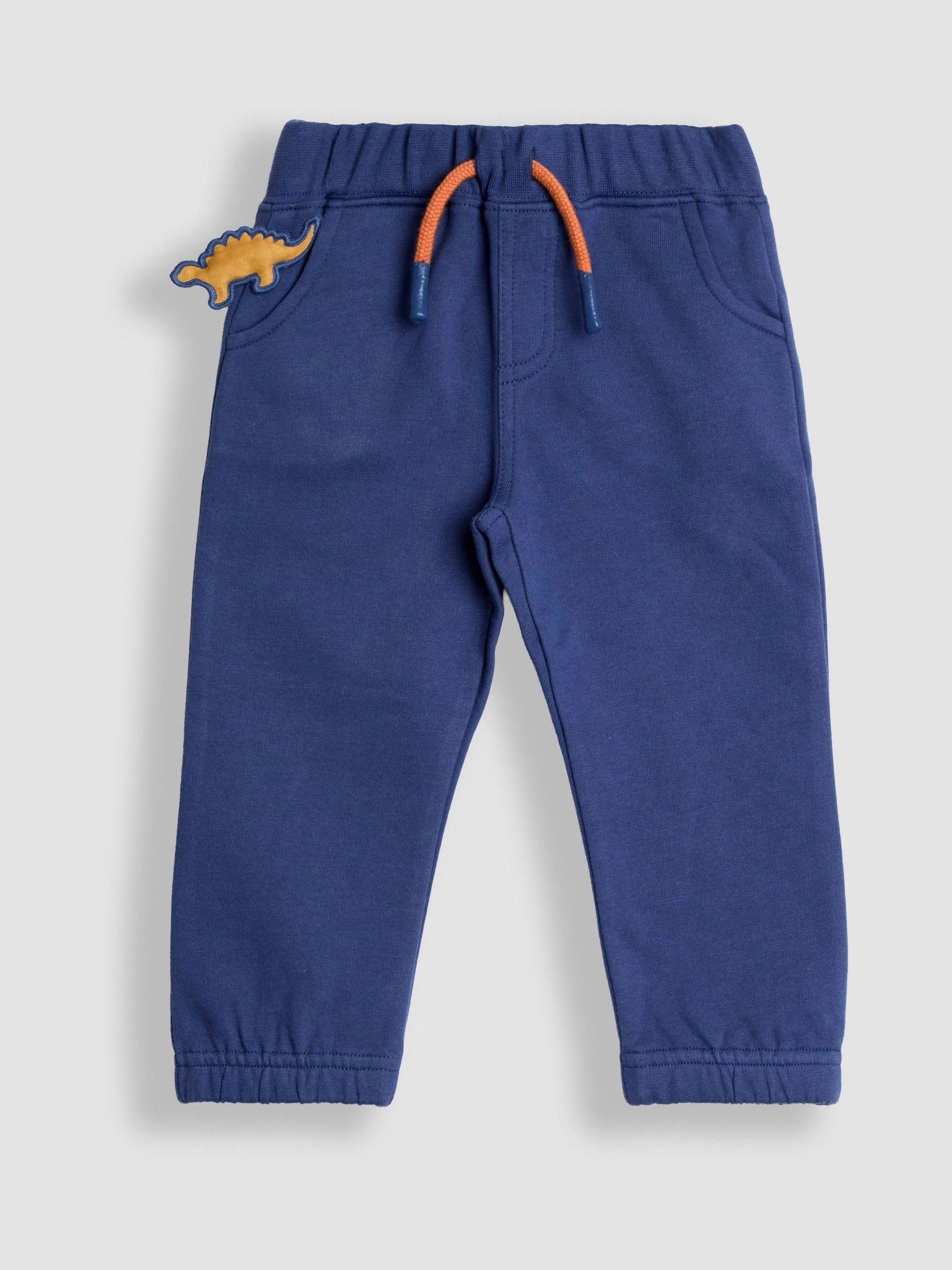 Indigo Blue Dinosaur 2-Piece Drop Shoulder Sweatshirt & Joggers Set - Image 5 of 7