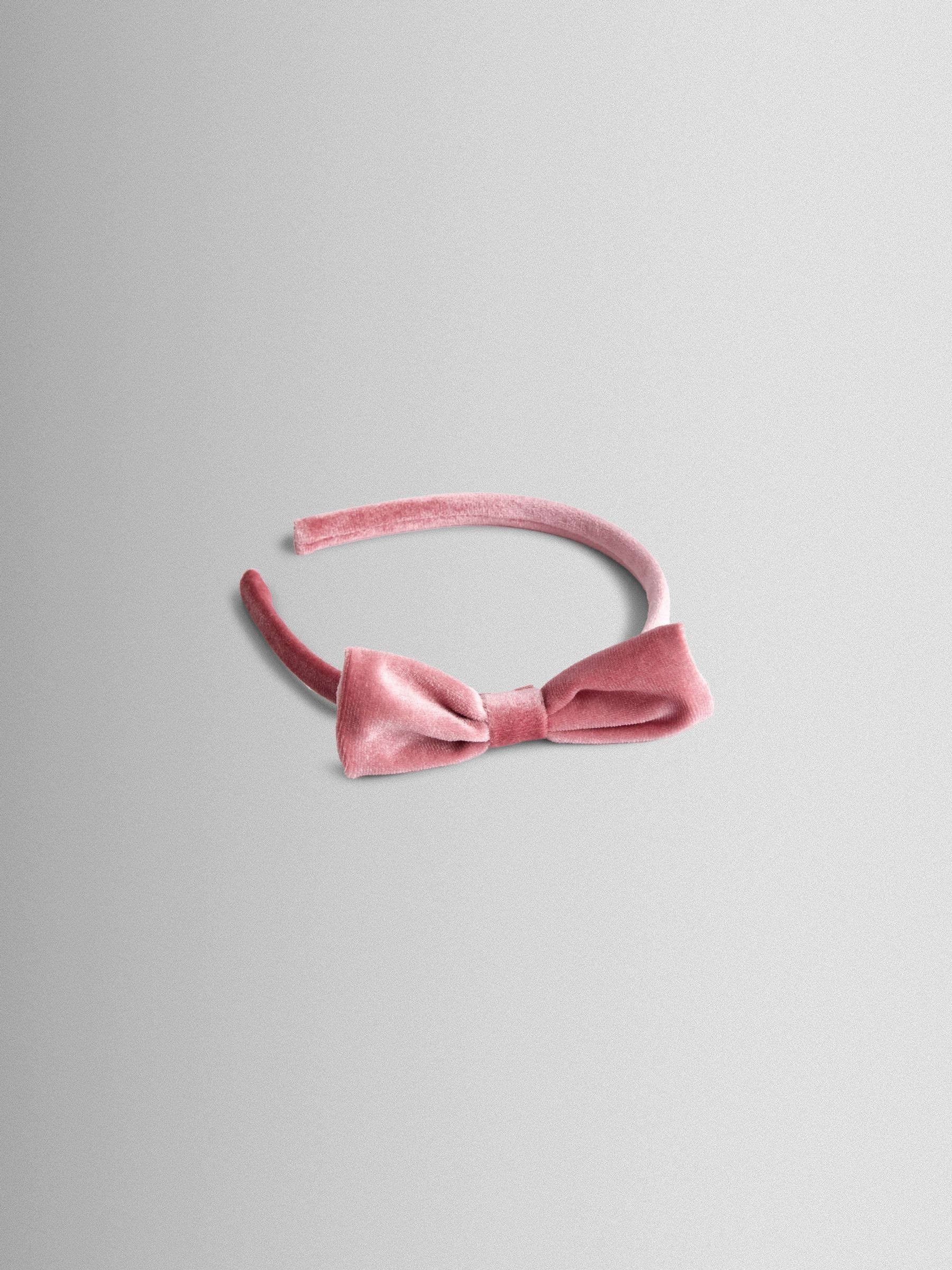 Pink Tartan Ruffle Headband - Image 4 of 4