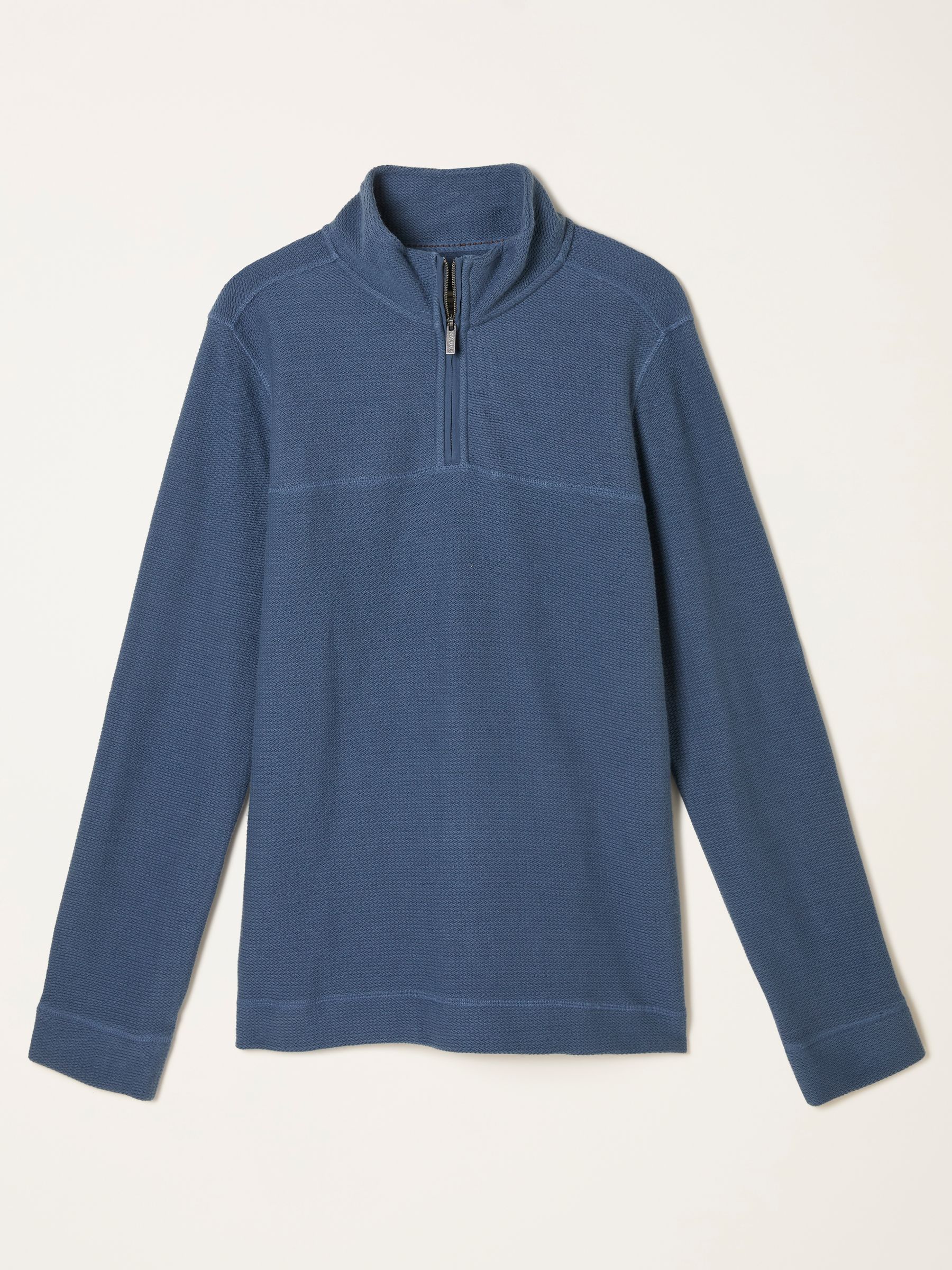 Trescowe Grey half zip sweat - Image 6 of 6 Trescowe Grey half zip sweat - Image 6 of 6