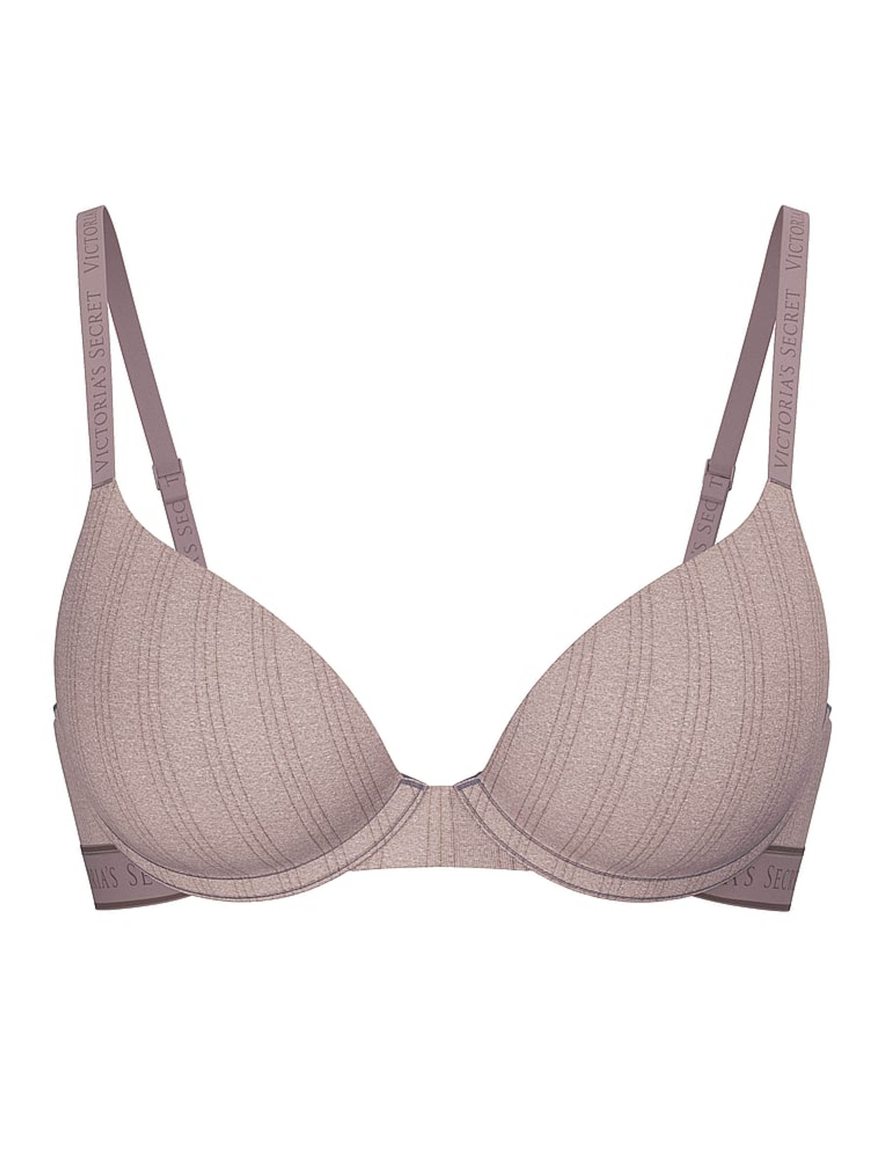 Heather Cocoa Blush Nude Full Cup Push Up Modal Bra - Image 3 of 3