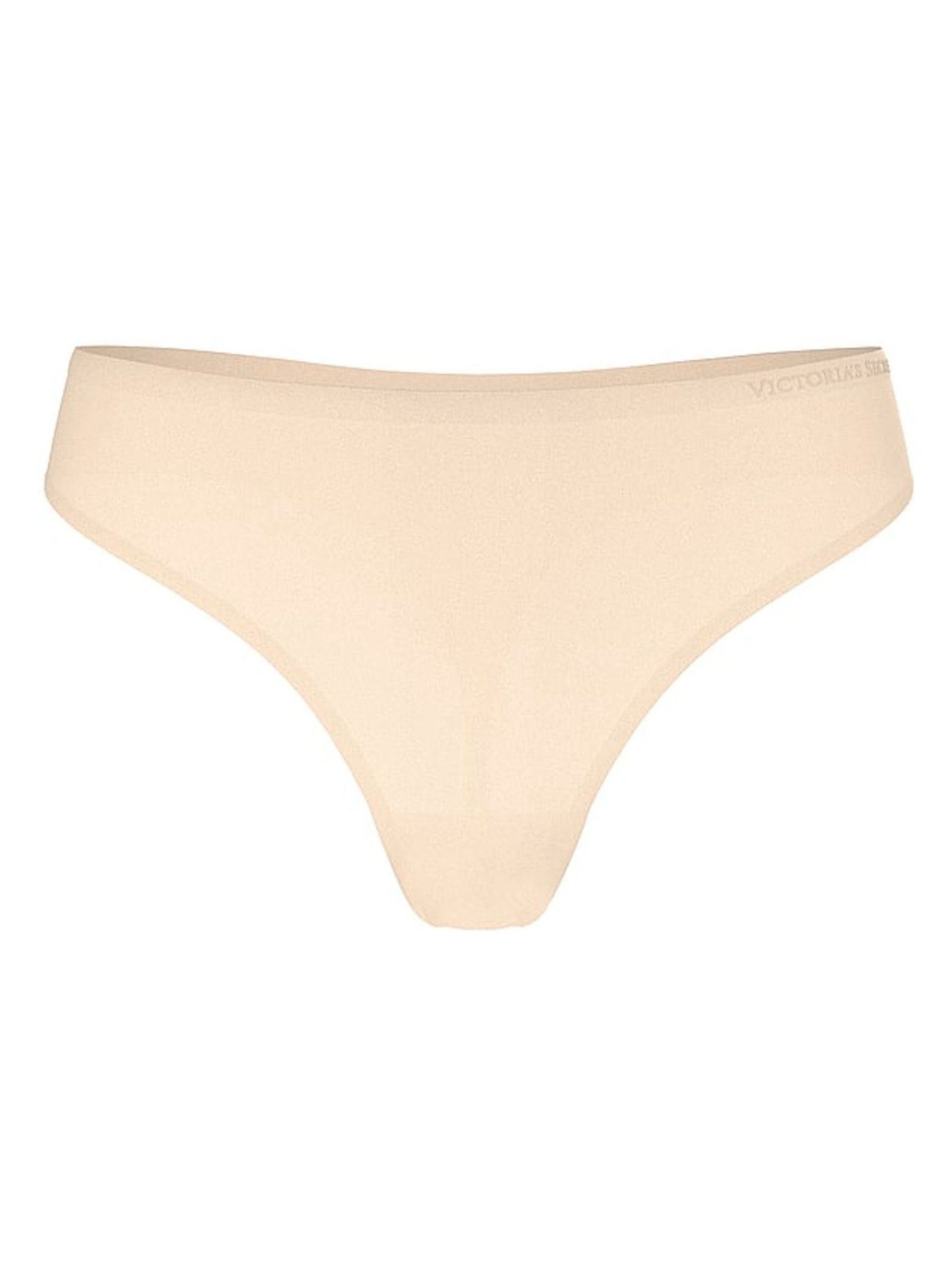 Marzipan Nude Thong Mid-Rise Knickers - Image 3 of 3
