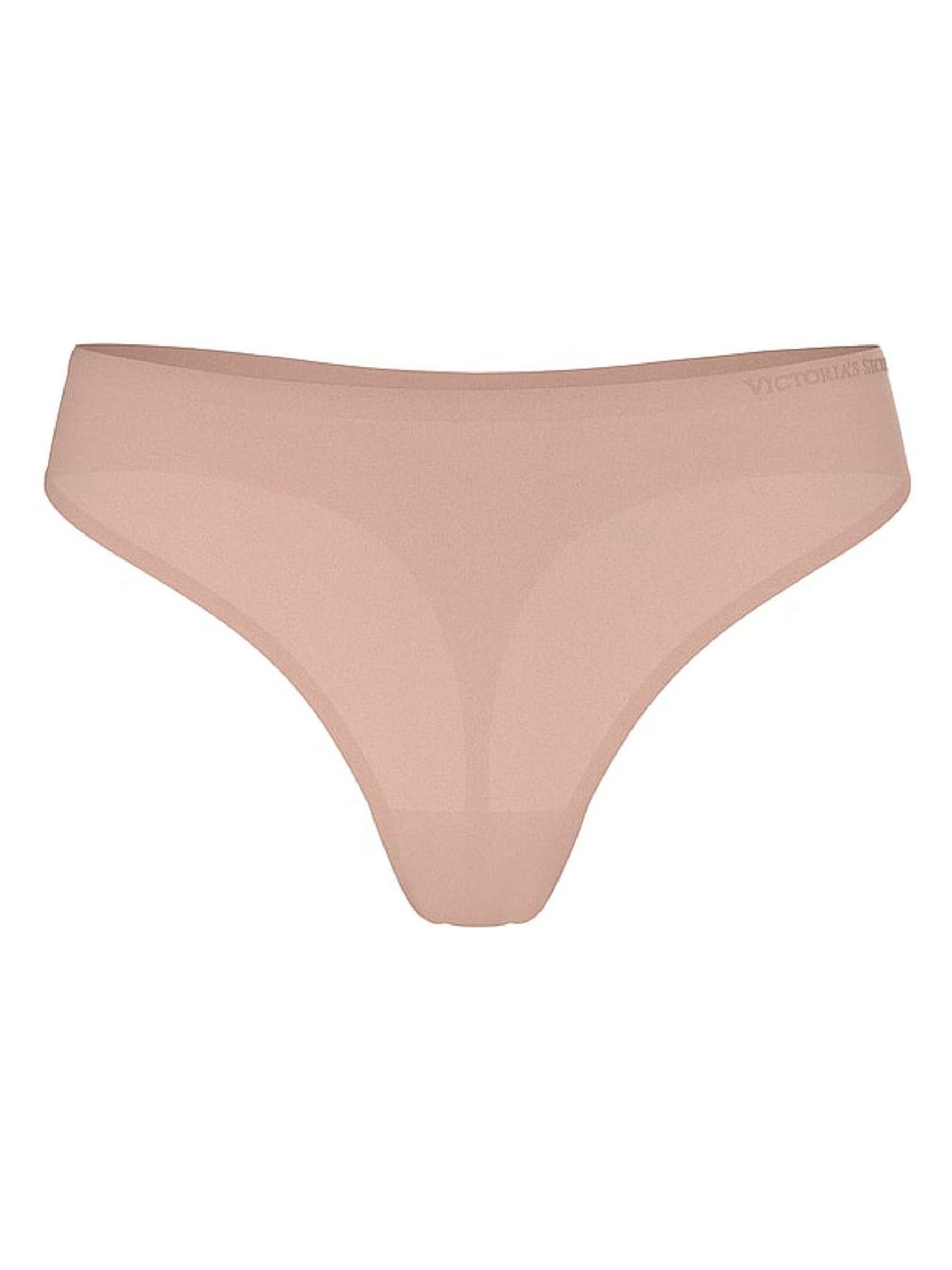 Macaron Nude Thong Mid-Rise Knickers - Image 3 of 3
