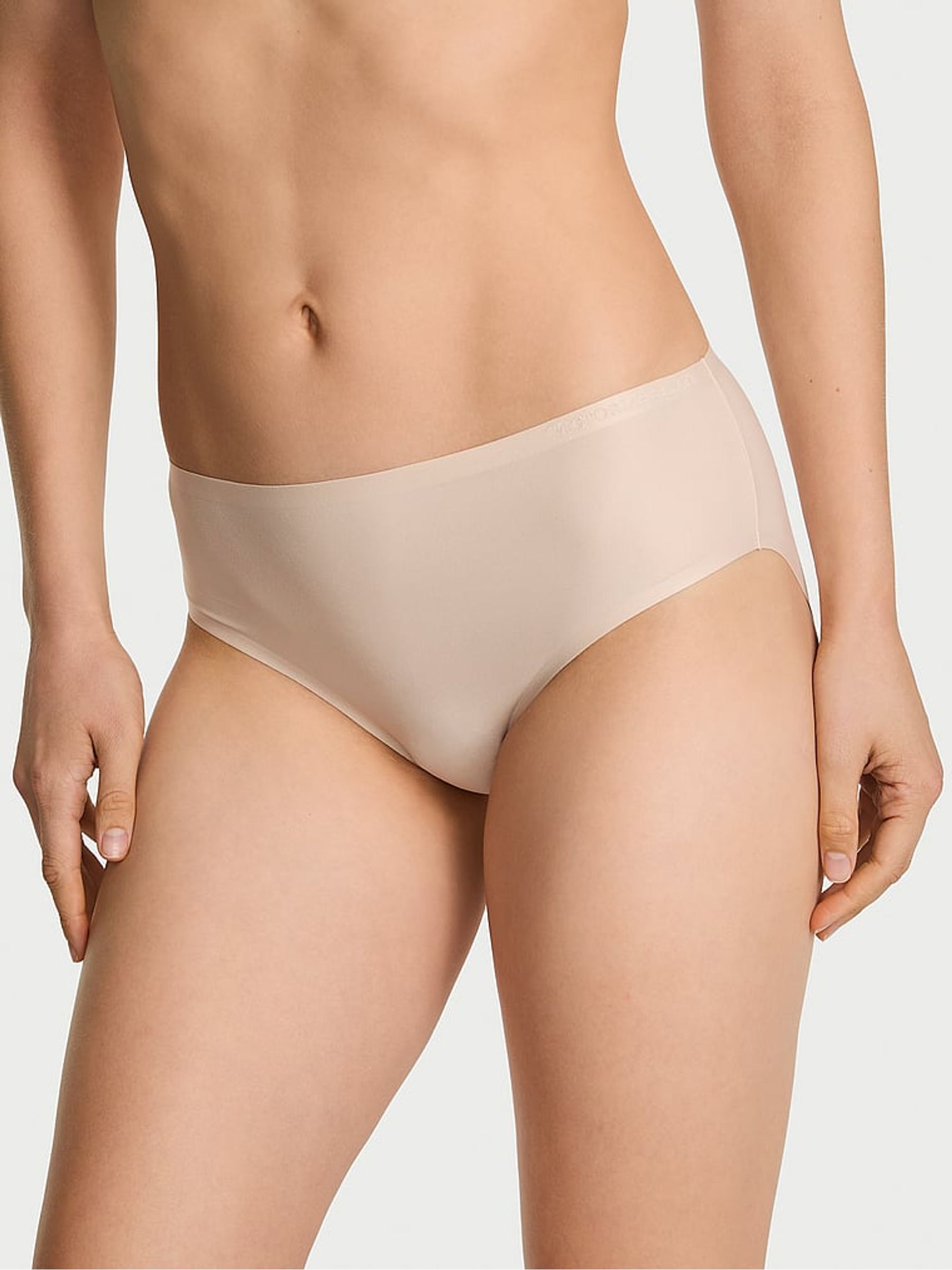 Marzipan Nude Bikini Mid-Rise Knickers - Image 1 of 2