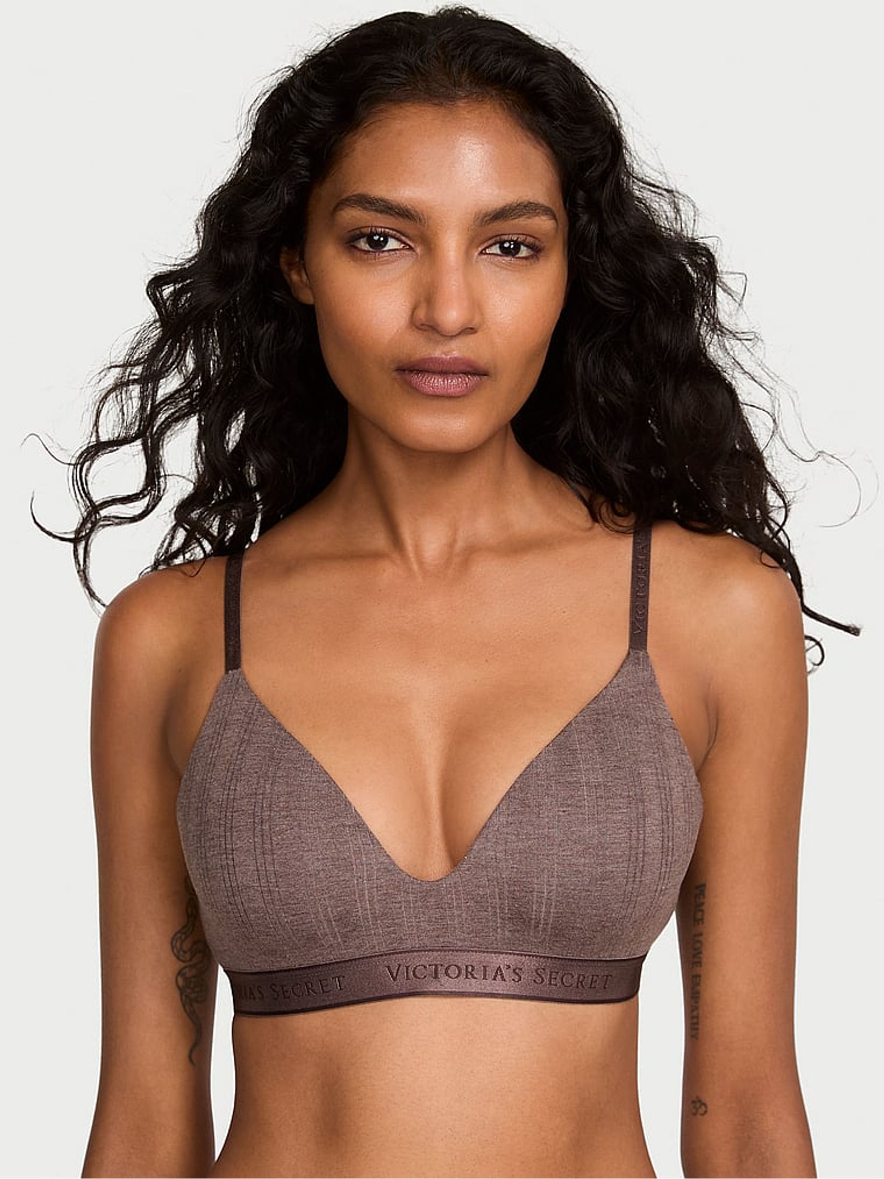 Heather Cocoa Blush Nude Non Wired Lightly Lined Bra - Image 1 of 3