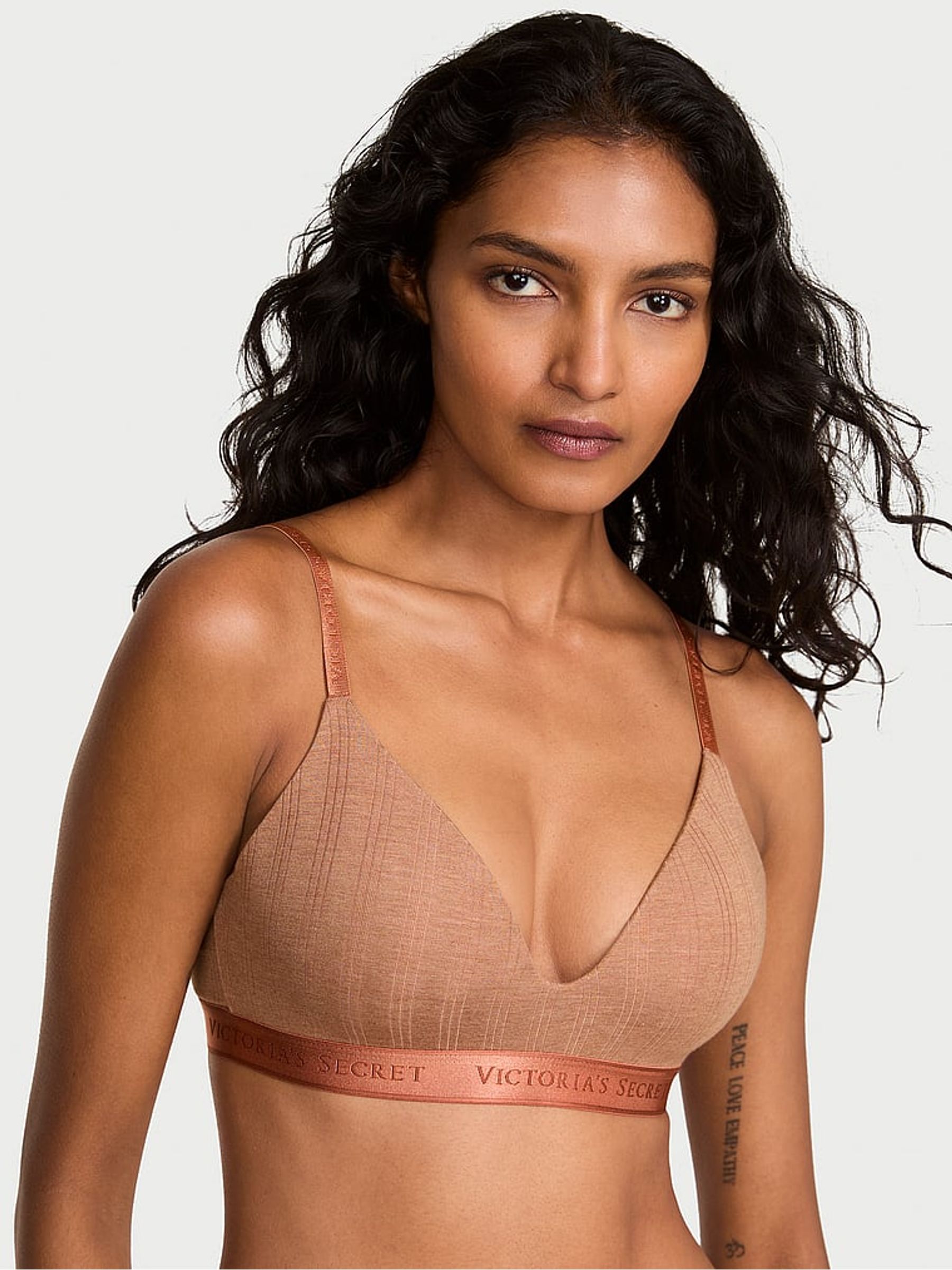Heather Rosewood Nude Non Wired Lightly Lined Bra - Image 1 of 2