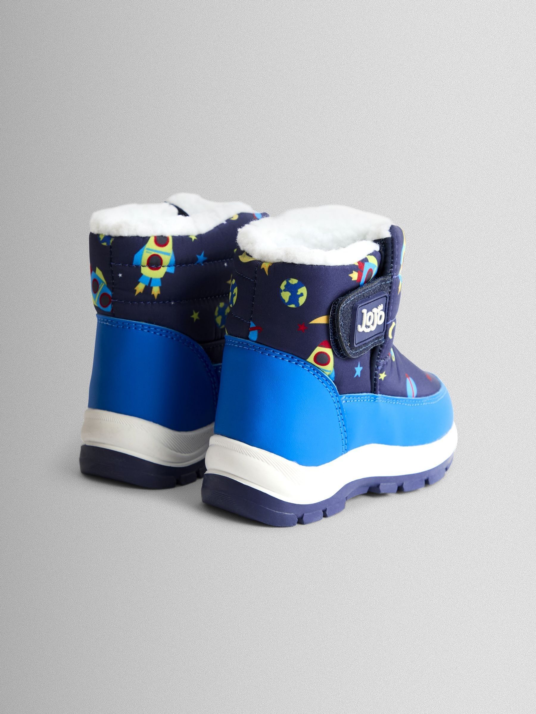 Navy Rocket Cosy Snow Boots - Image 2 of 4