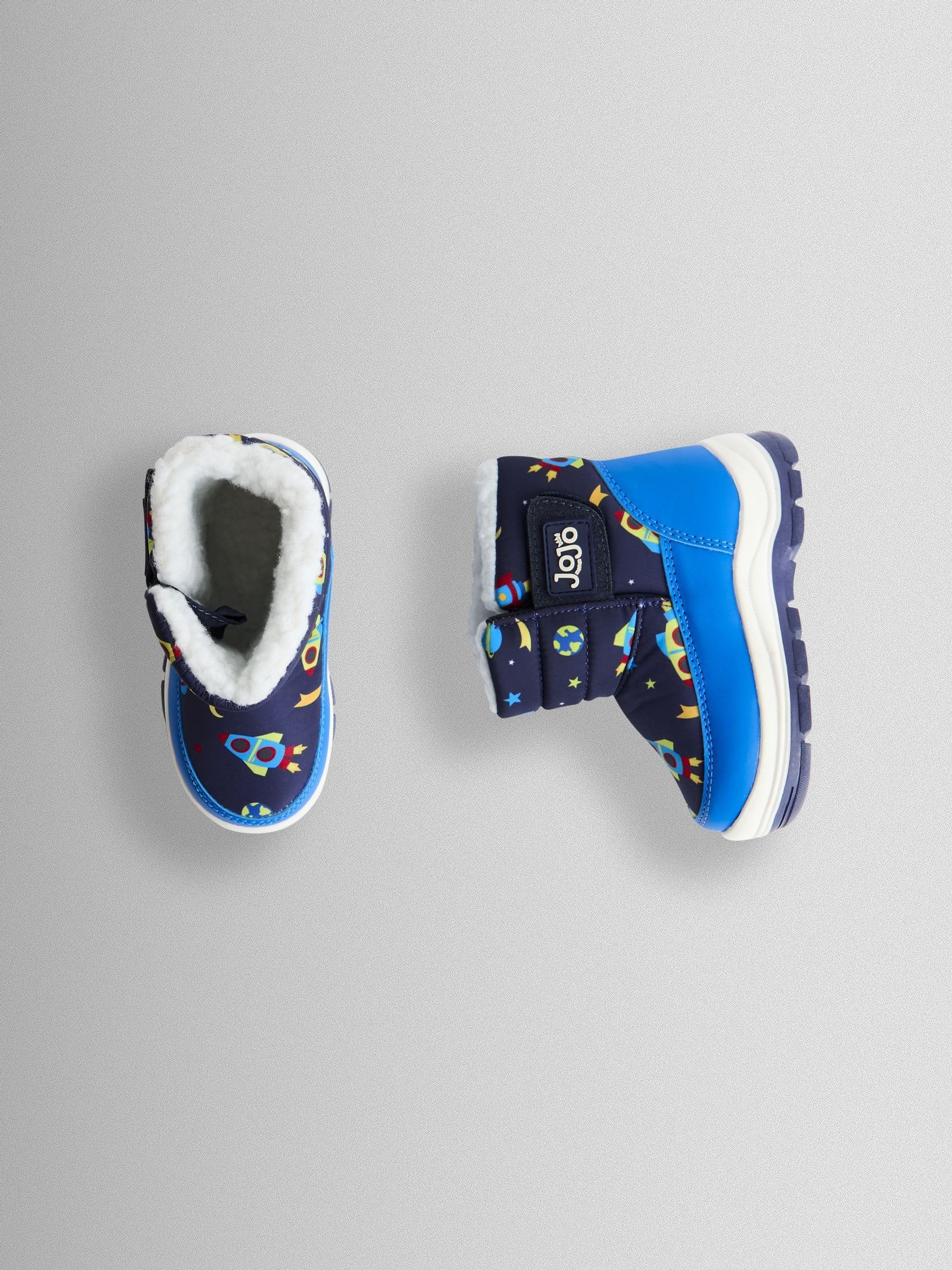 Navy Rocket Cosy Snow Boots - Image 3 of 4