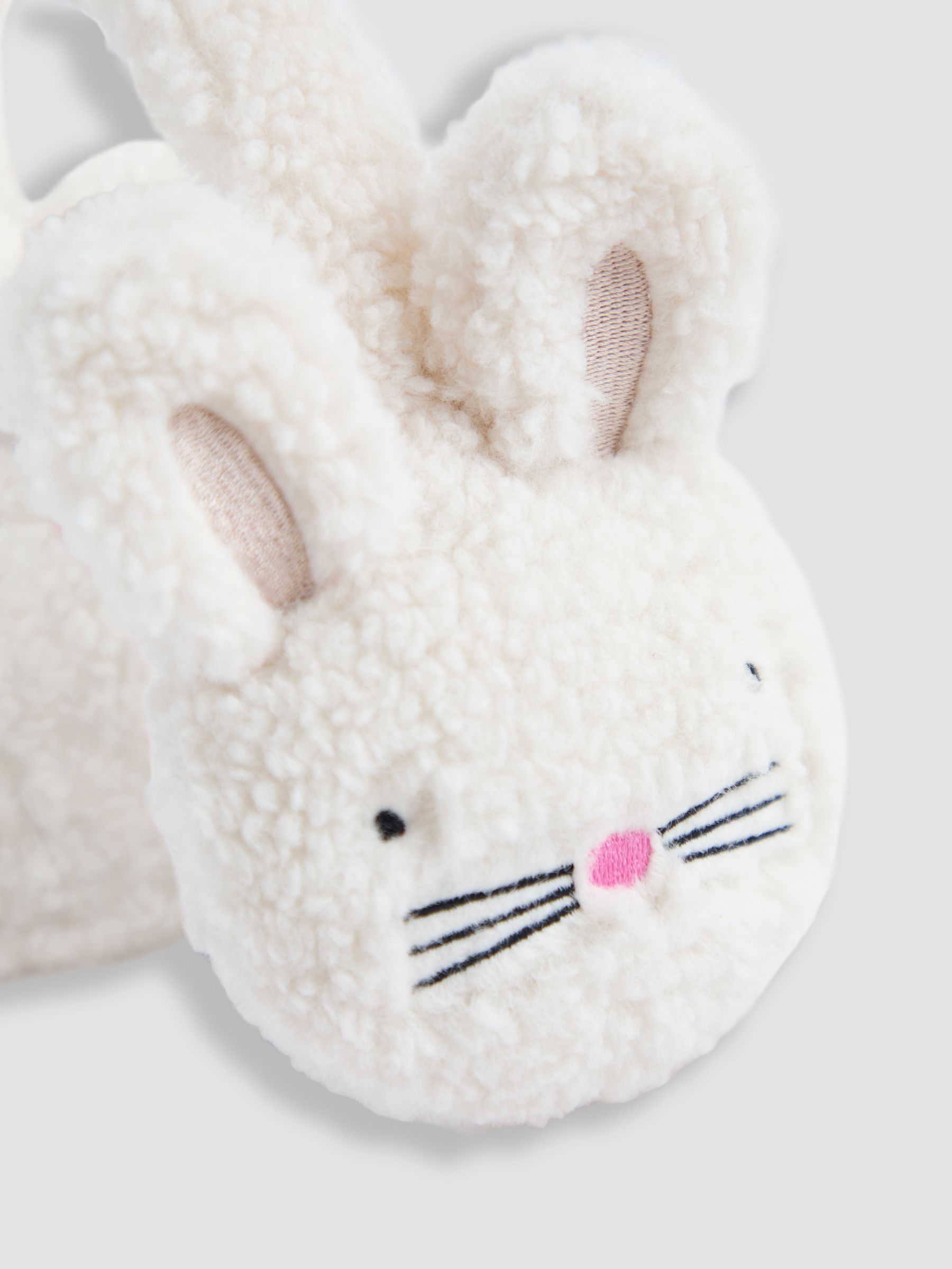Cream Bunny Ears Muffs - Image 3 of 3