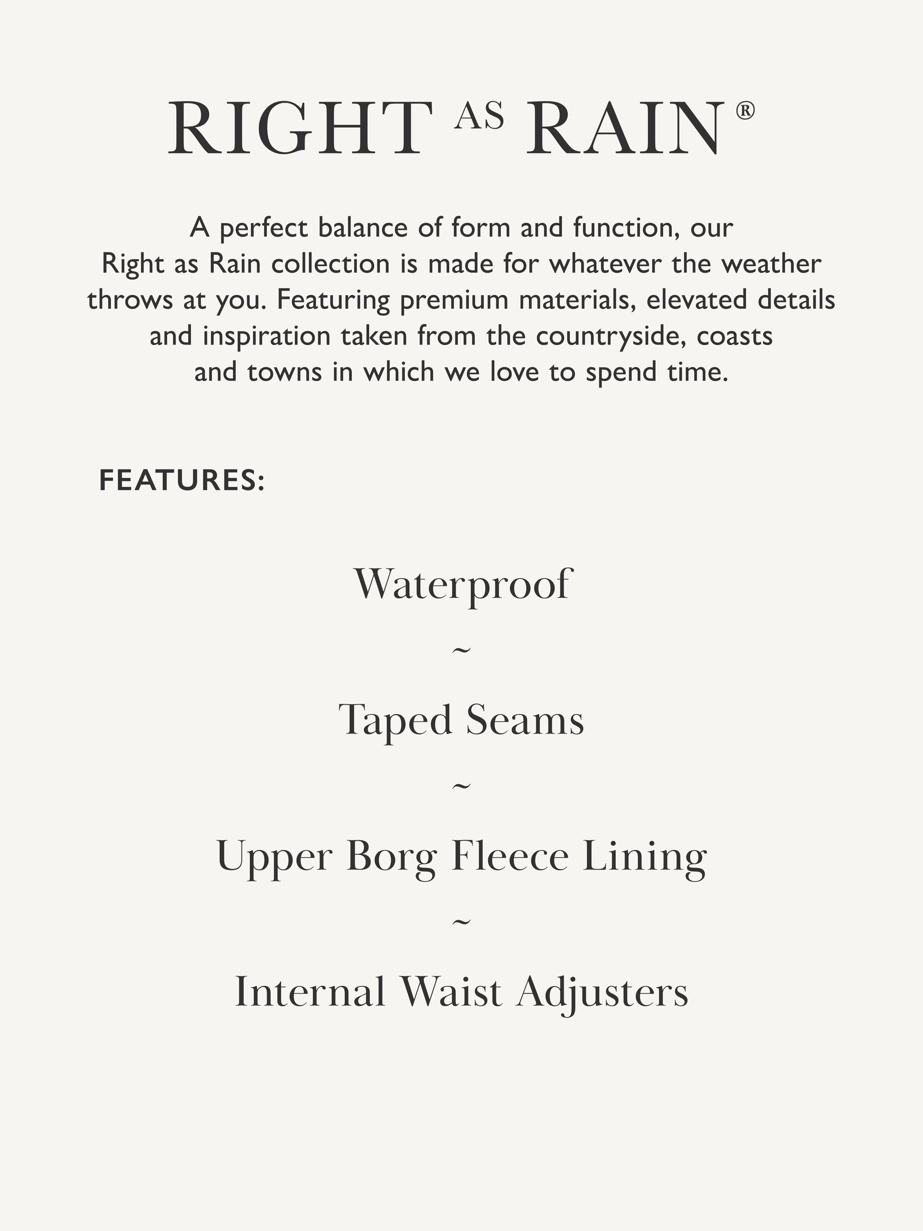 Portwell Cosy Black Fleece Lined Waterproof Raincoat with Hood - Image 3 of 10