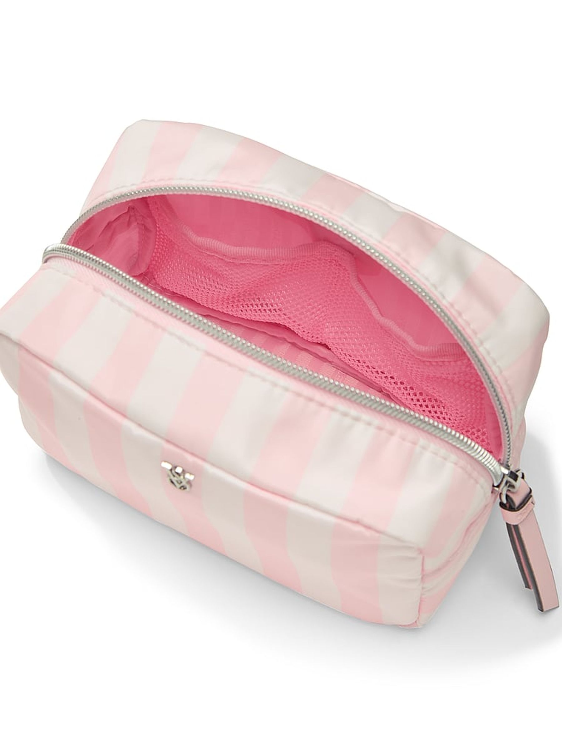 Heritage Stripe Pink Makeup Bag - Image 3 of 3