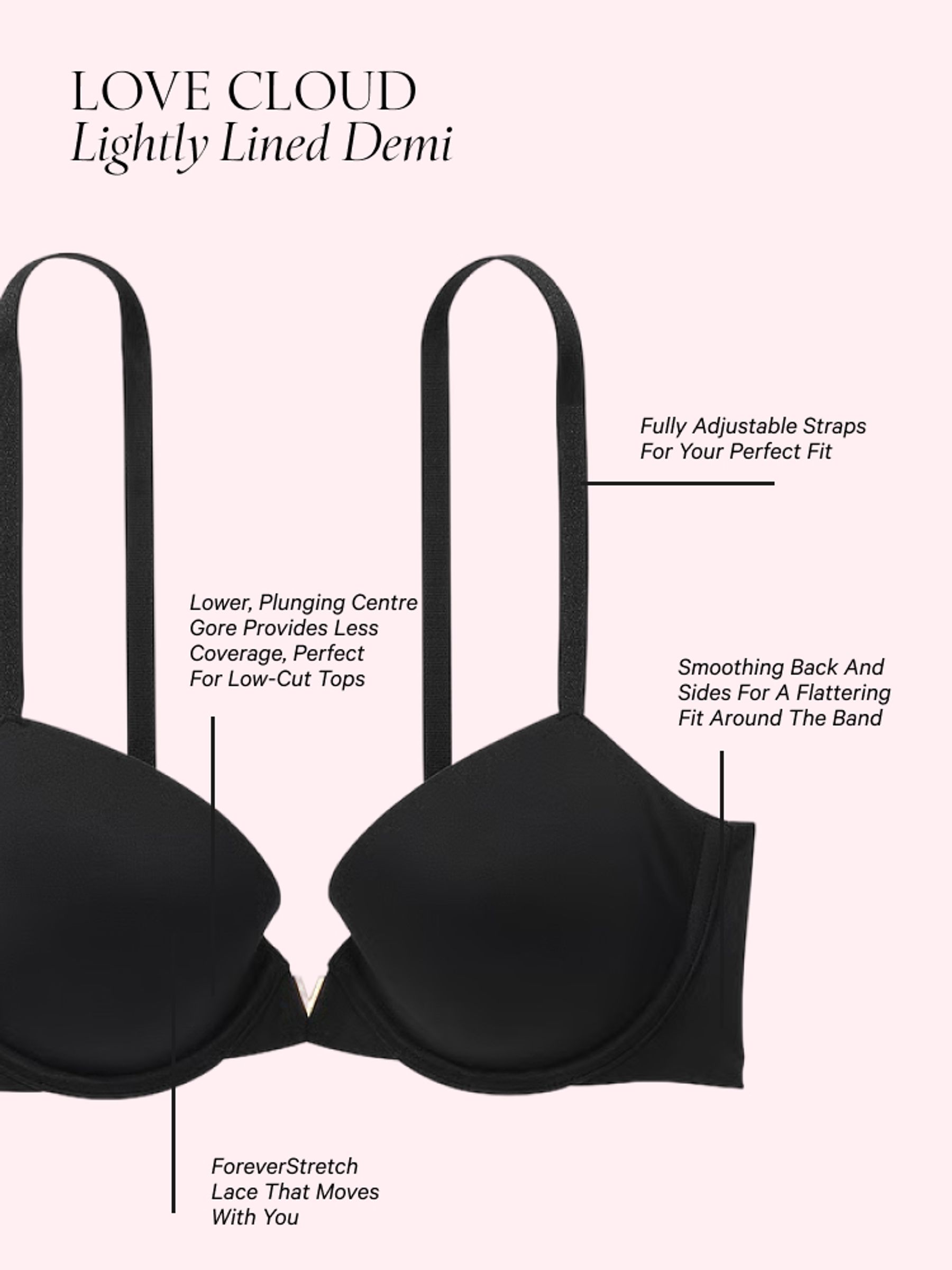 Marzipan Nude Lightly Lined Demi Bra - Image 6 of 6