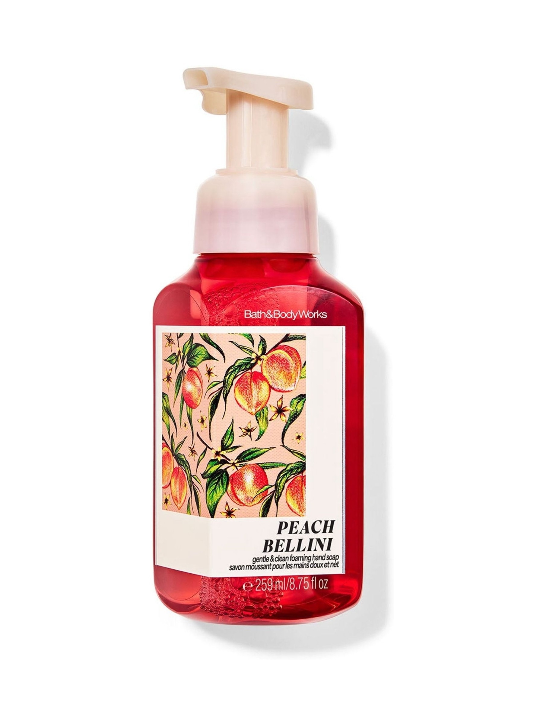 Peach Bellini Gentle & Clean Foaming Hand Soap 259ml - Image 1 of 2