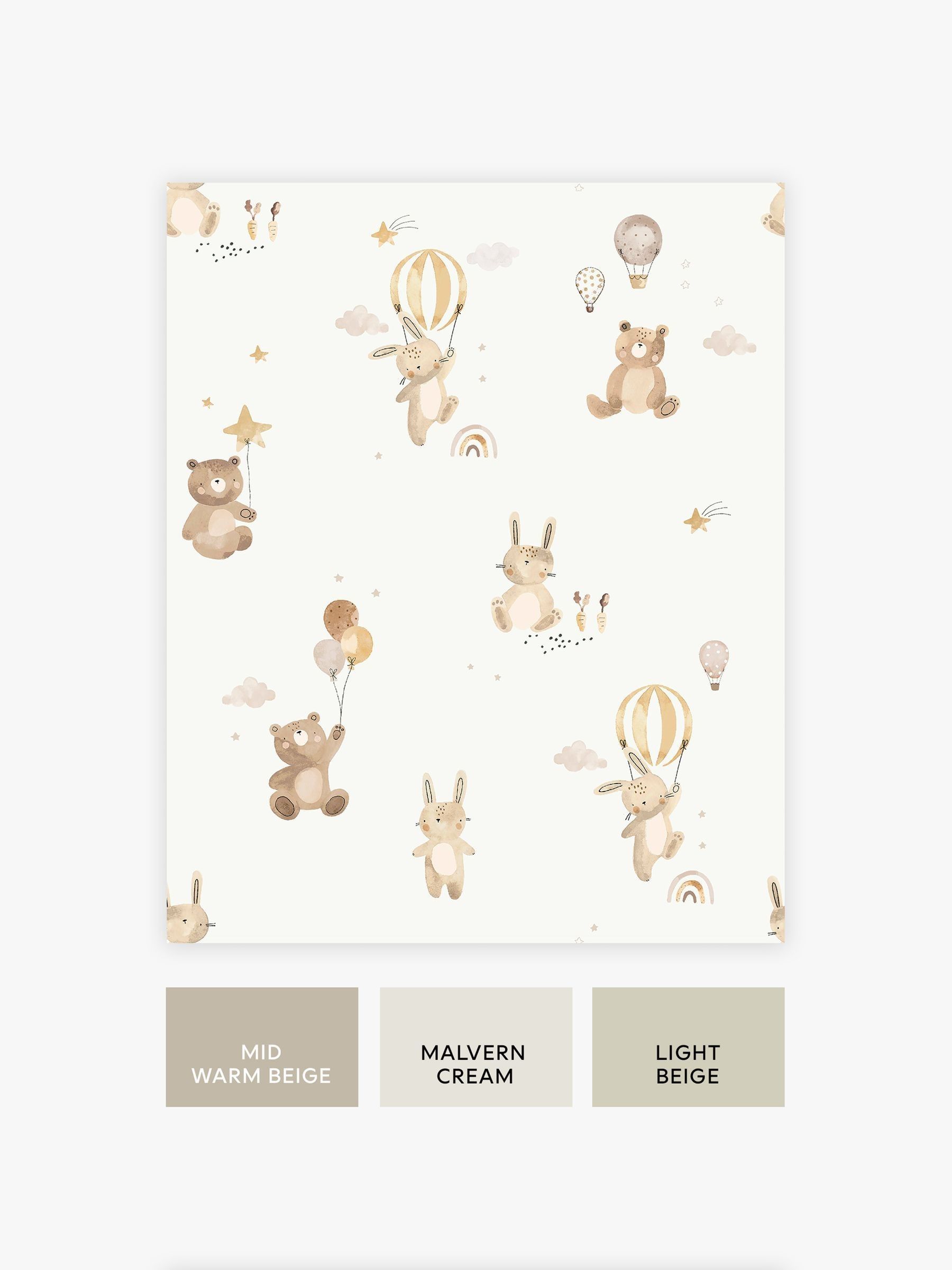 Next Neutral A4 Watercolour Bunny & Bear Sample - Image 4 of 4 Next Neutral A4 Watercolour Bunny & Bear Sample - Image 4 of 4