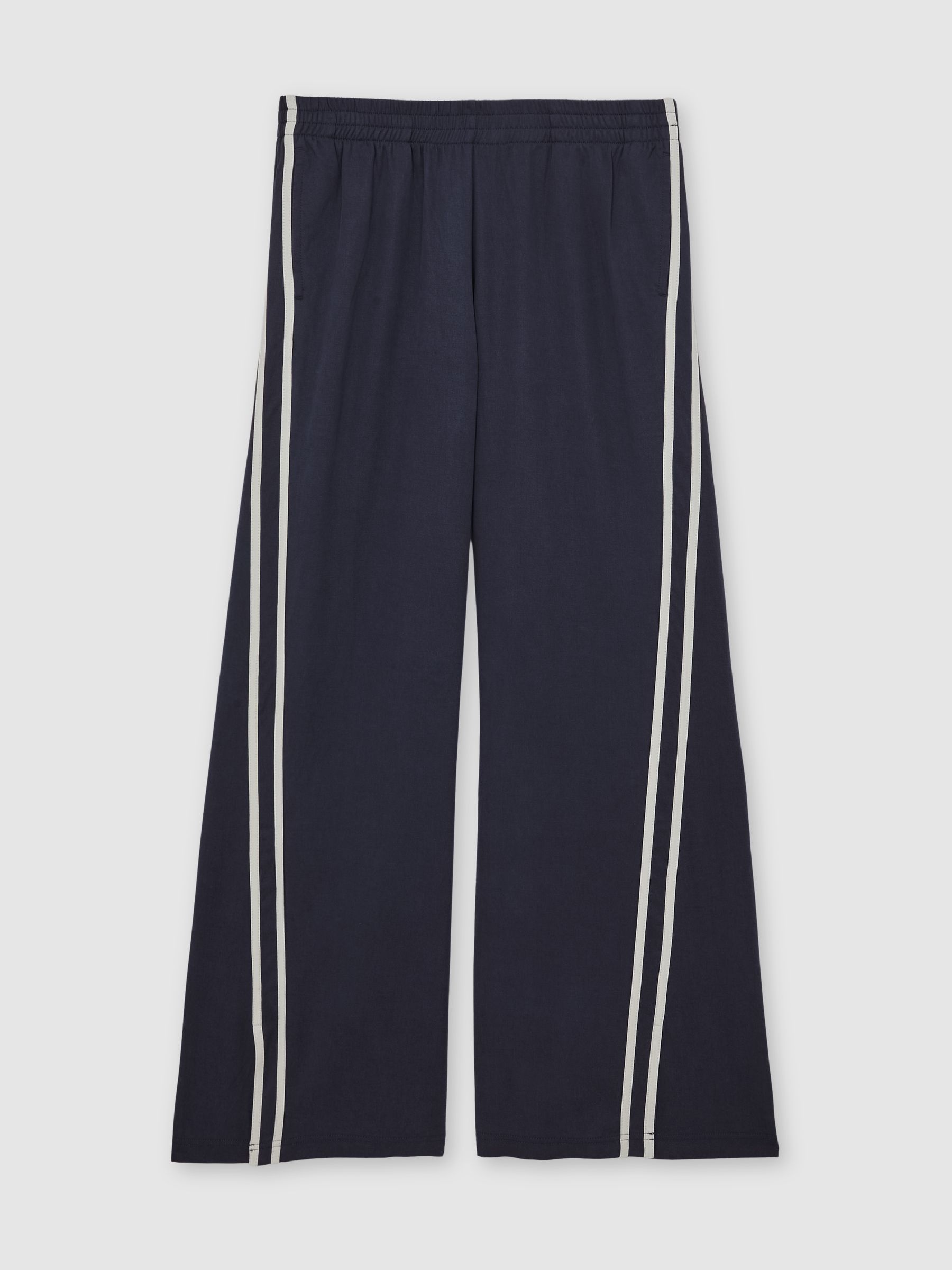 The Upside Side-Stripe Jersey Joggers in Navy - Image 2 of 5