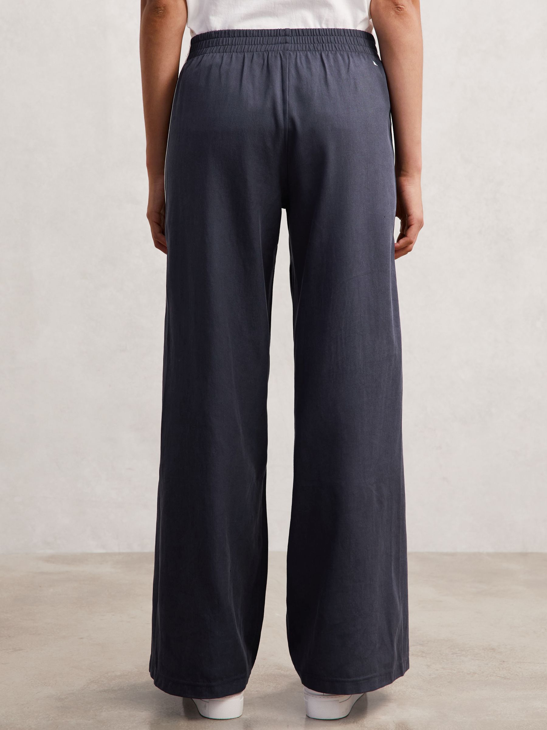 The Upside Side-Stripe Jersey Joggers in Navy - Image 4 of 5
