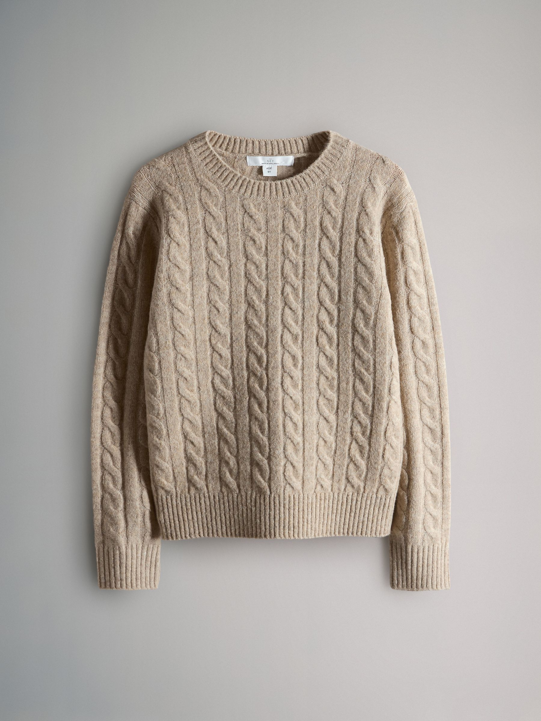 2 Pack Cable Knit Jumpers - Image 7 of 10