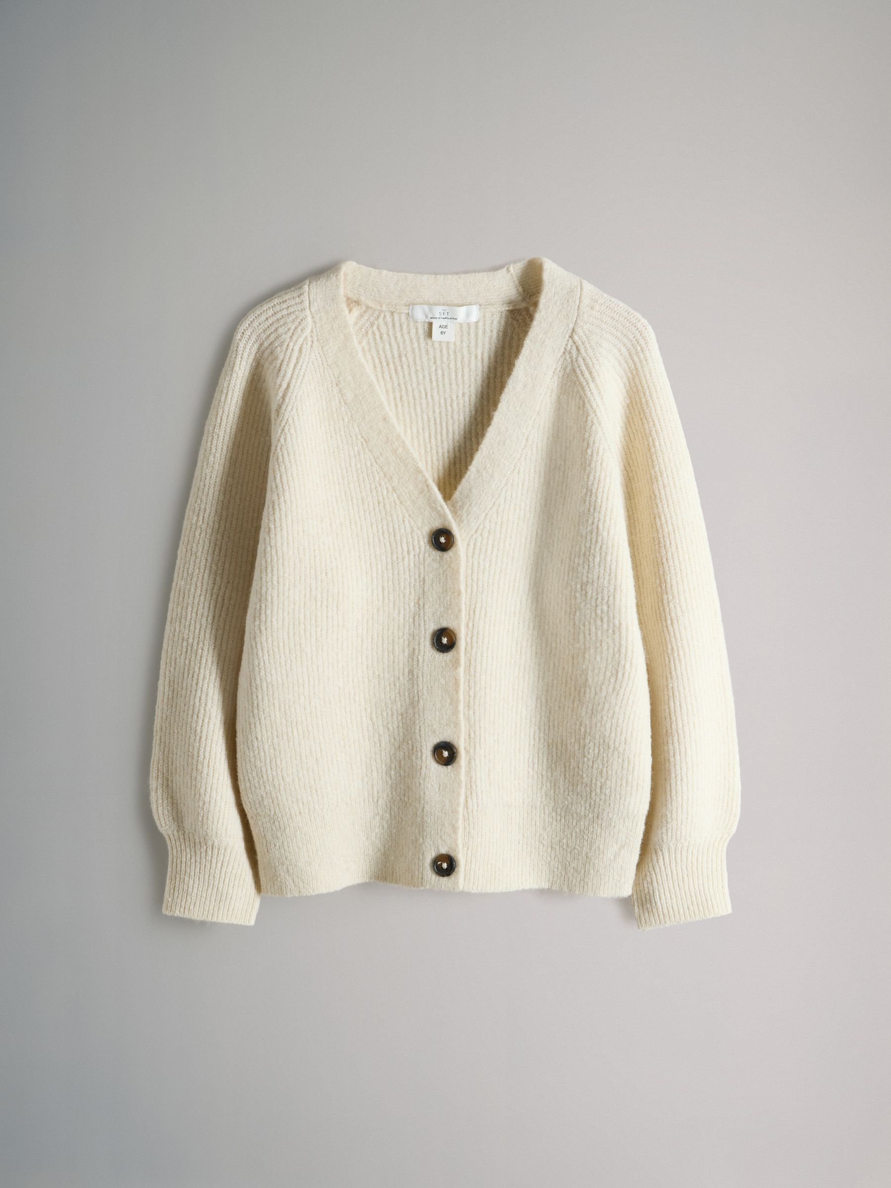2 Pack V-Neck Ribbed Knit Cardigans - Image 2 of 5
