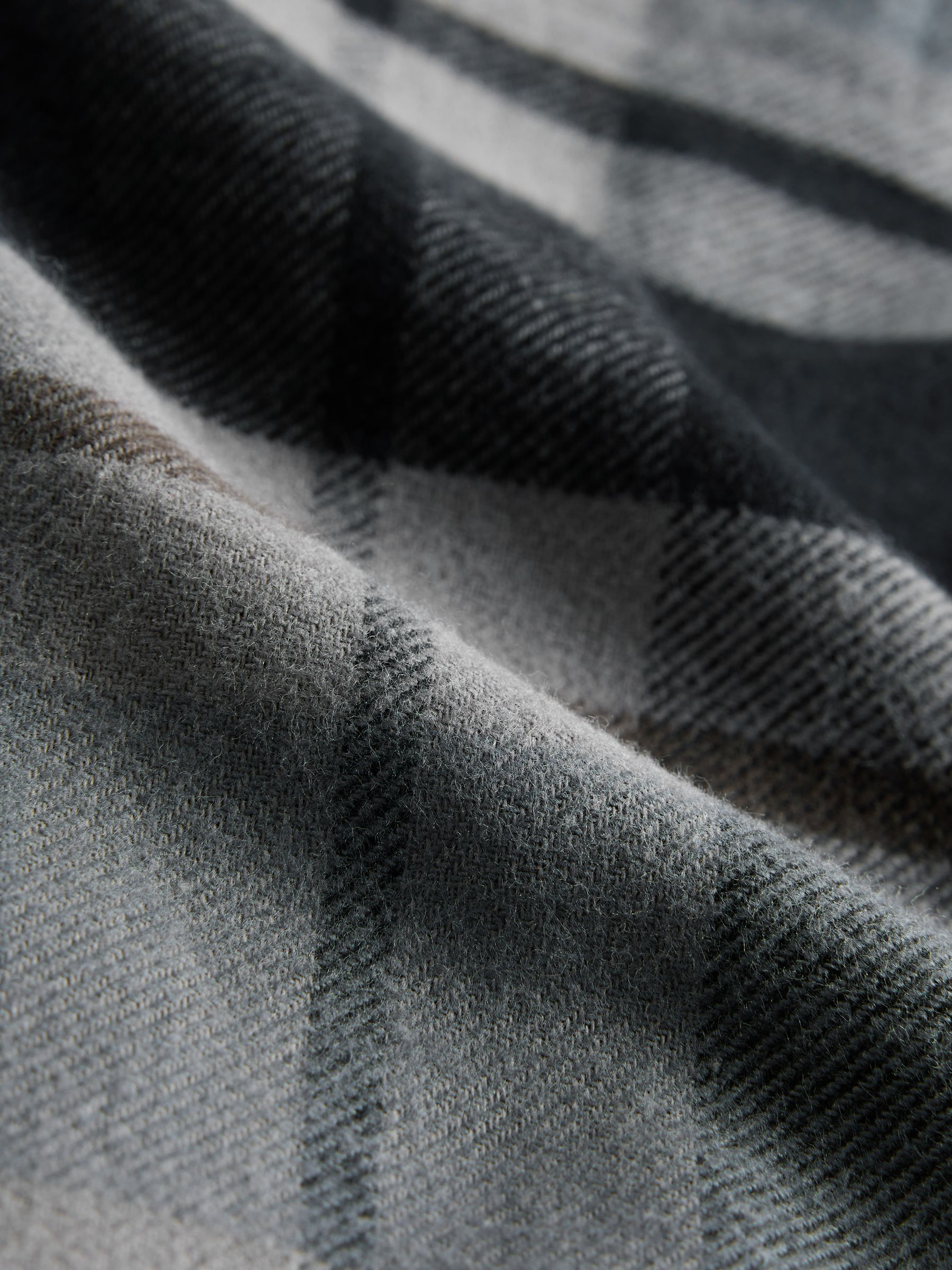 2 Pack Brushed Cotton Flannel Shirts - Image 5 of 5 2 Pack Brushed Cotton Flannel Shirts - Image 5 of 5
