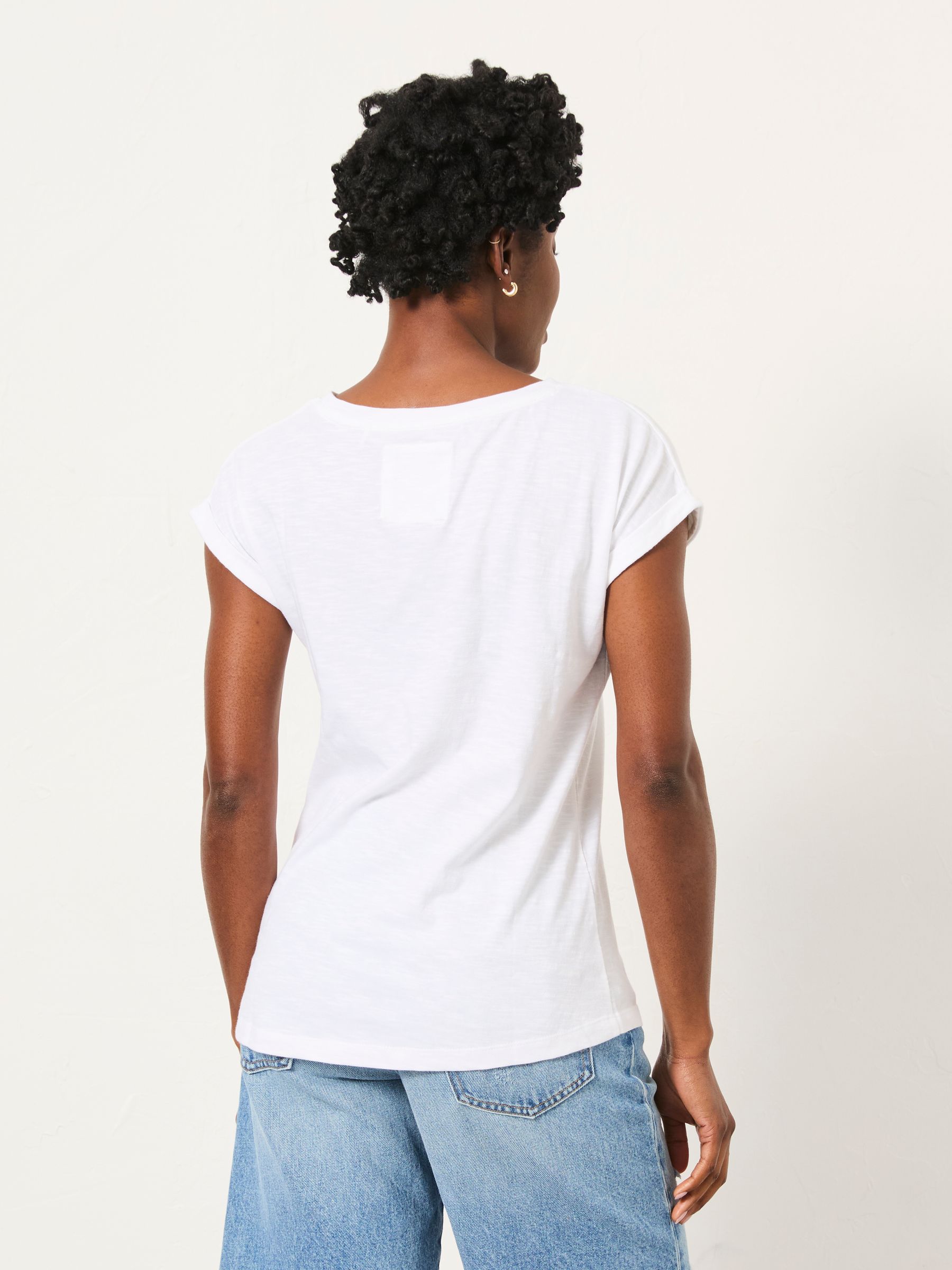 Ivy White Postcard Graphic T-Shirt - Image 2 of 5
