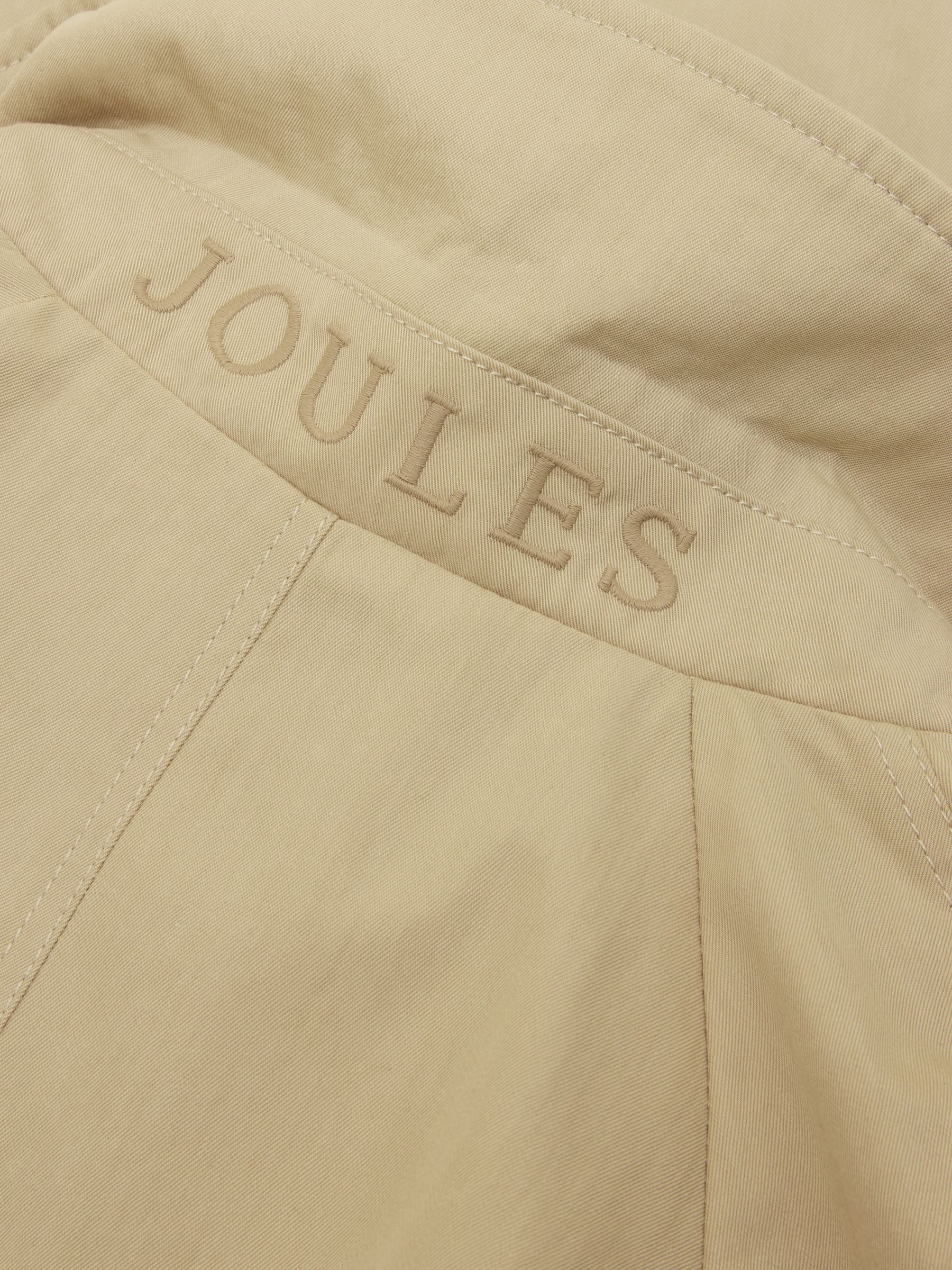 Beige Showerproof Single Breasted Trench Coat With Belt - Image 12 of 13