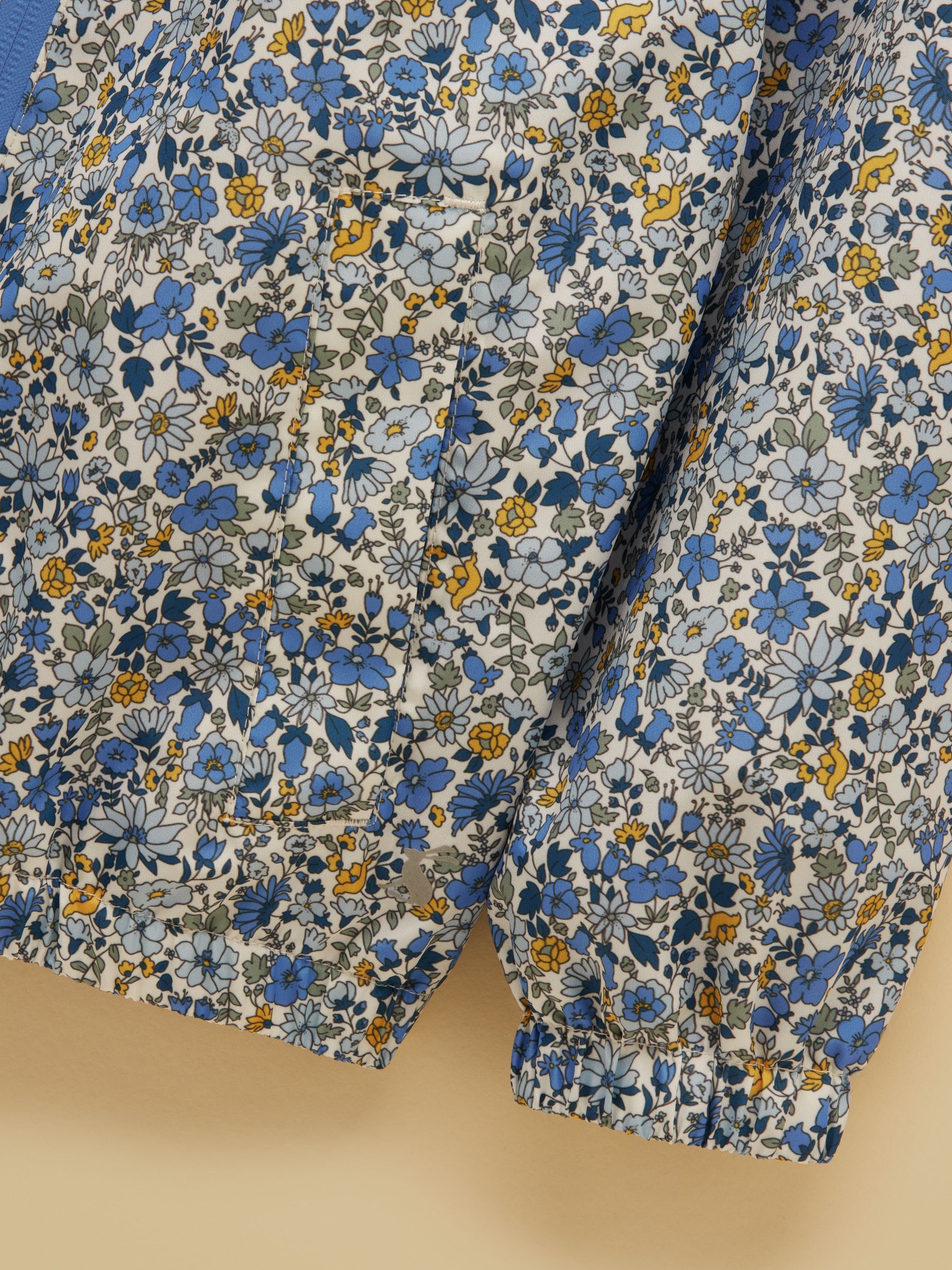 Blue Printed Raincoat - Image 3 of 5