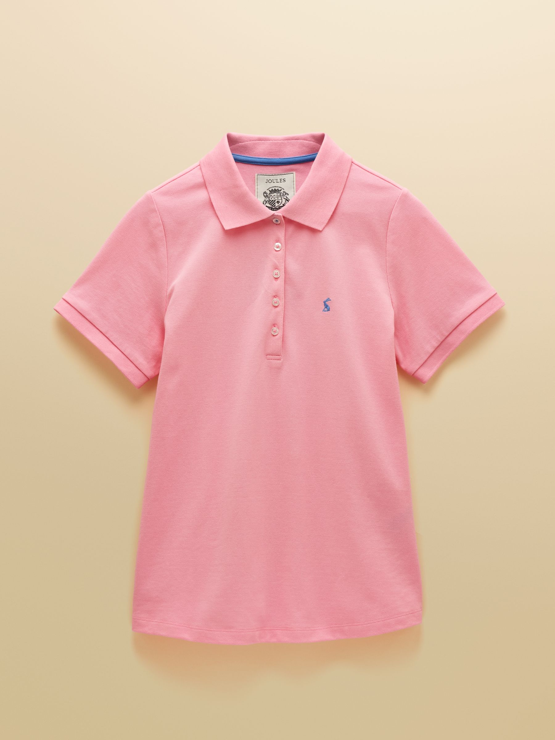 Woody Pink Cotton Pique Short Sleeve Polo Shirt - Image 9 of 9