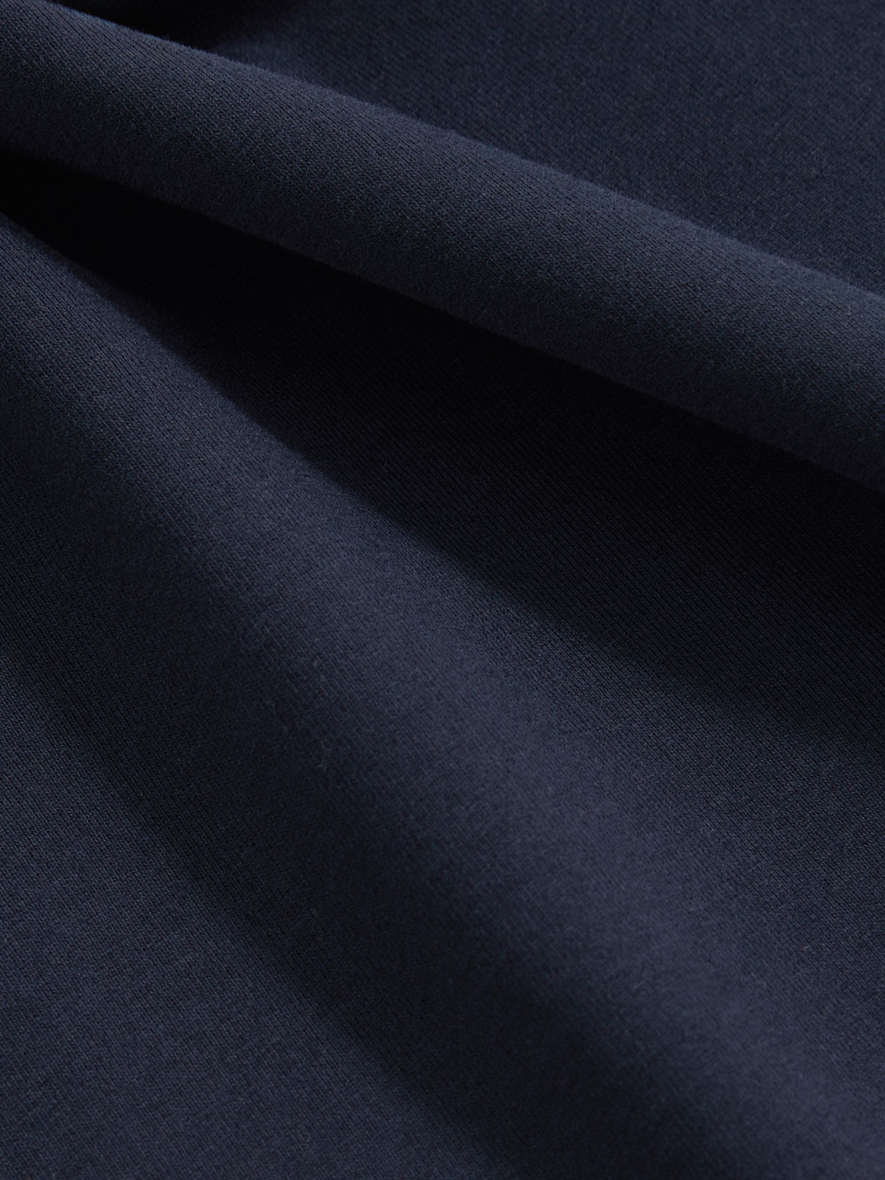 Stretch-Cotton Crew-Neck T-Shirt in Navy - Image 6 of 6