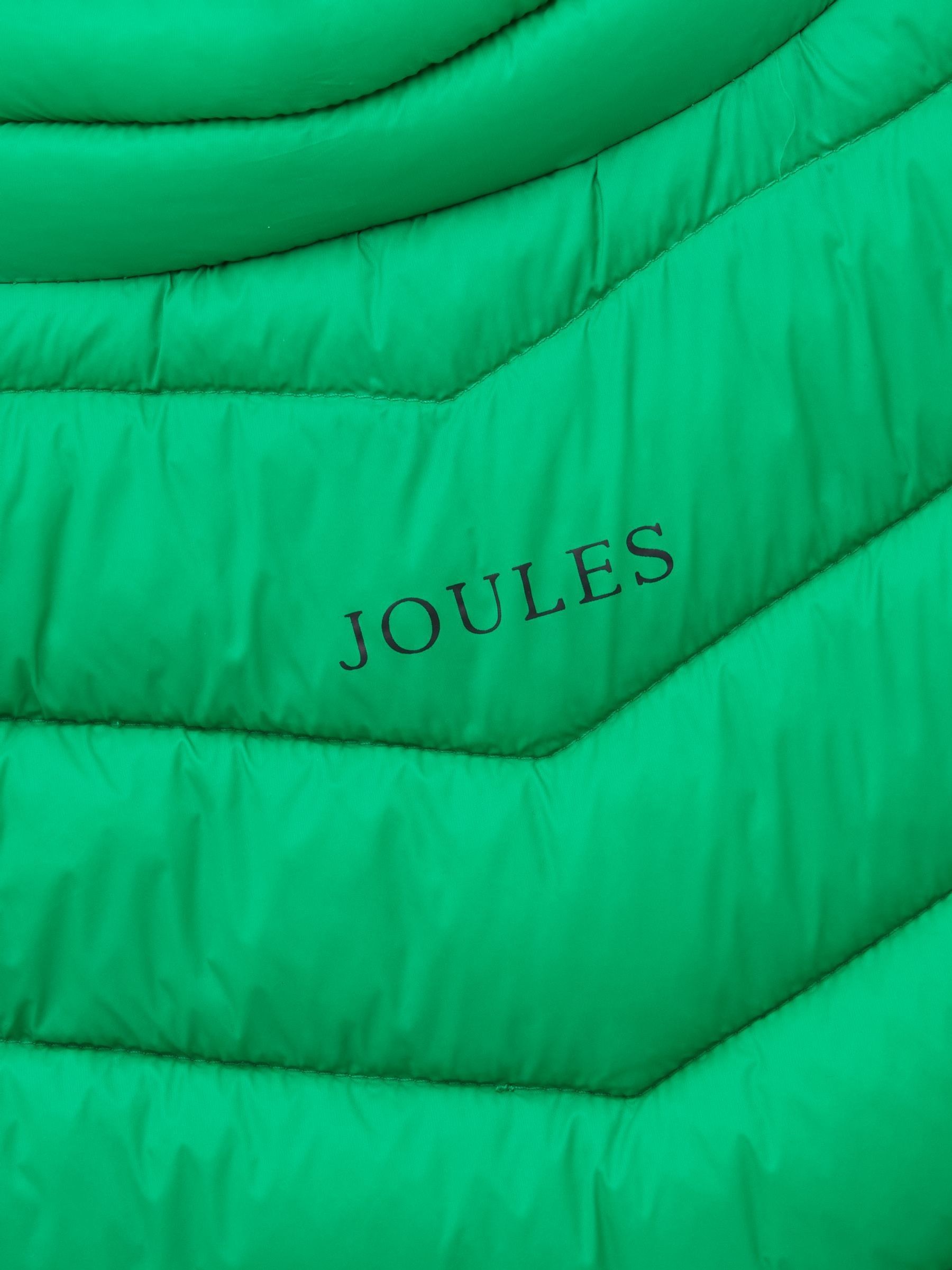 Kids' Crofton Gilet Bright Green Showerproof Padded Gilet - Image 5 of 5