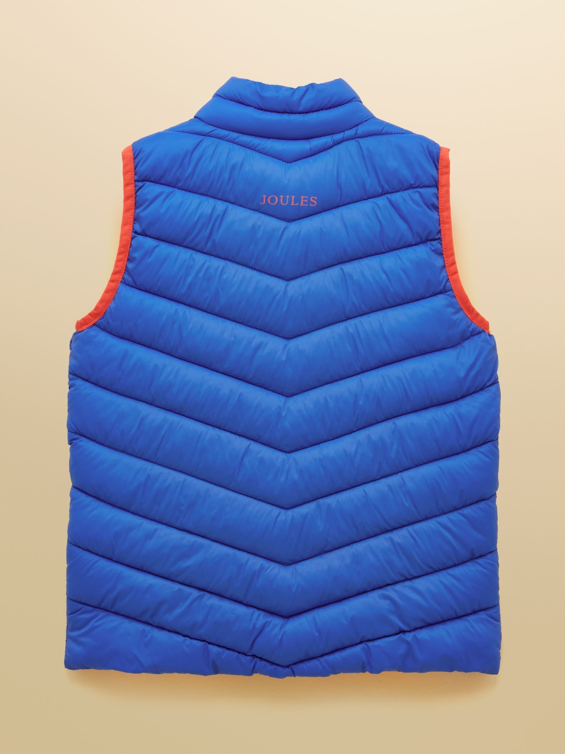 Kids' Crofton Gilet Blue Showerproof Padded Gilet - Image 2 of 5