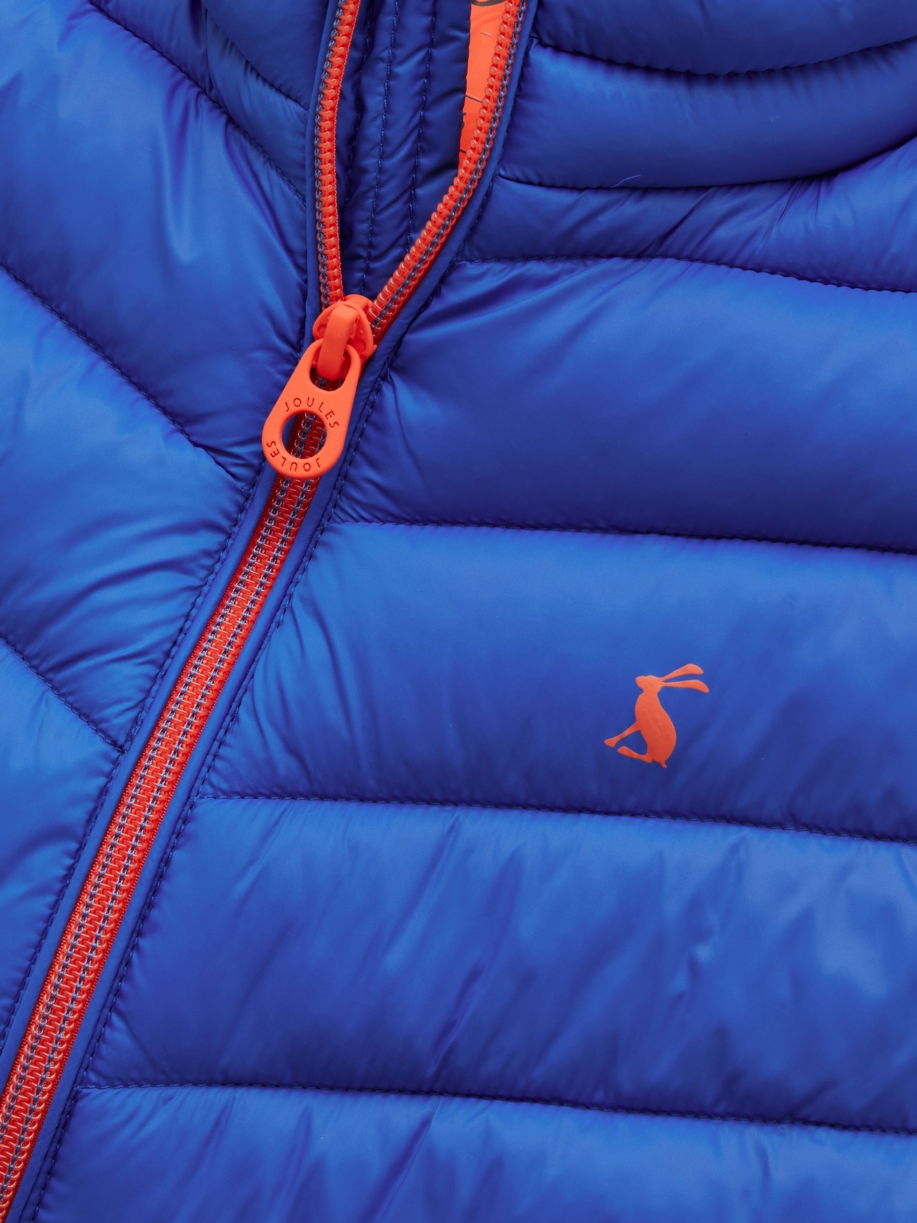 Kids' Crofton Gilet Blue Showerproof Padded Gilet - Image 3 of 5