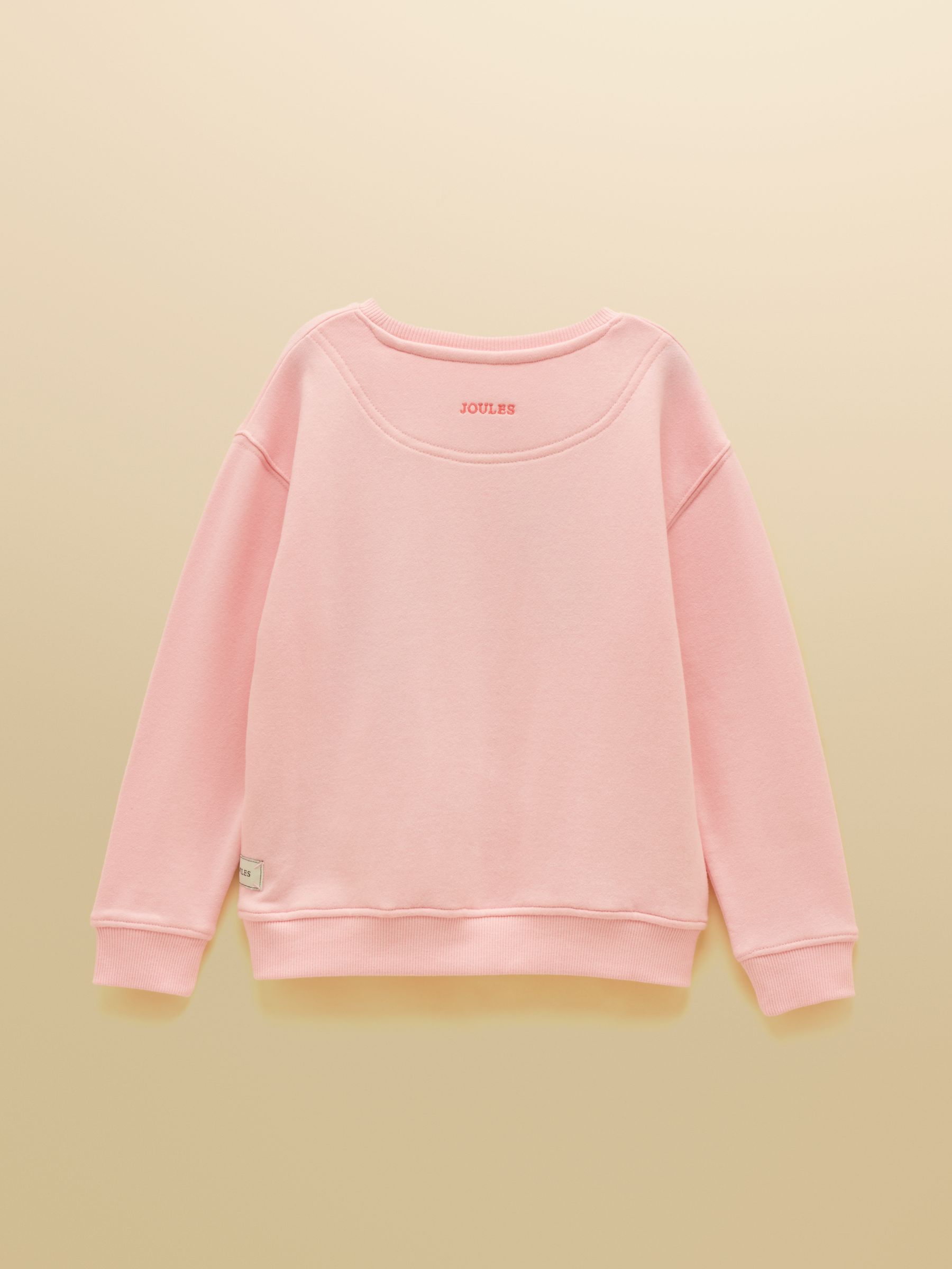 Girls' Summer Days Pink Mermaid Applique Crew Neck Sweatshirt - Image 2 of 5