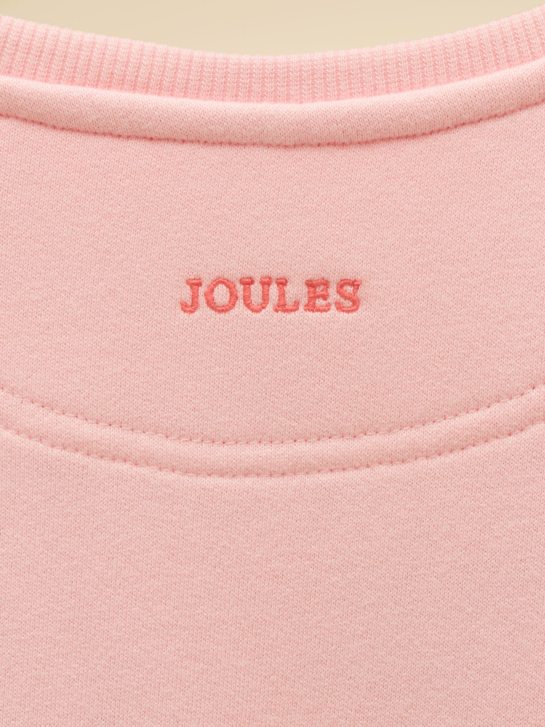 Girls' Summer Days Pink Mermaid Applique Crew Neck Sweatshirt - Image 5 of 5