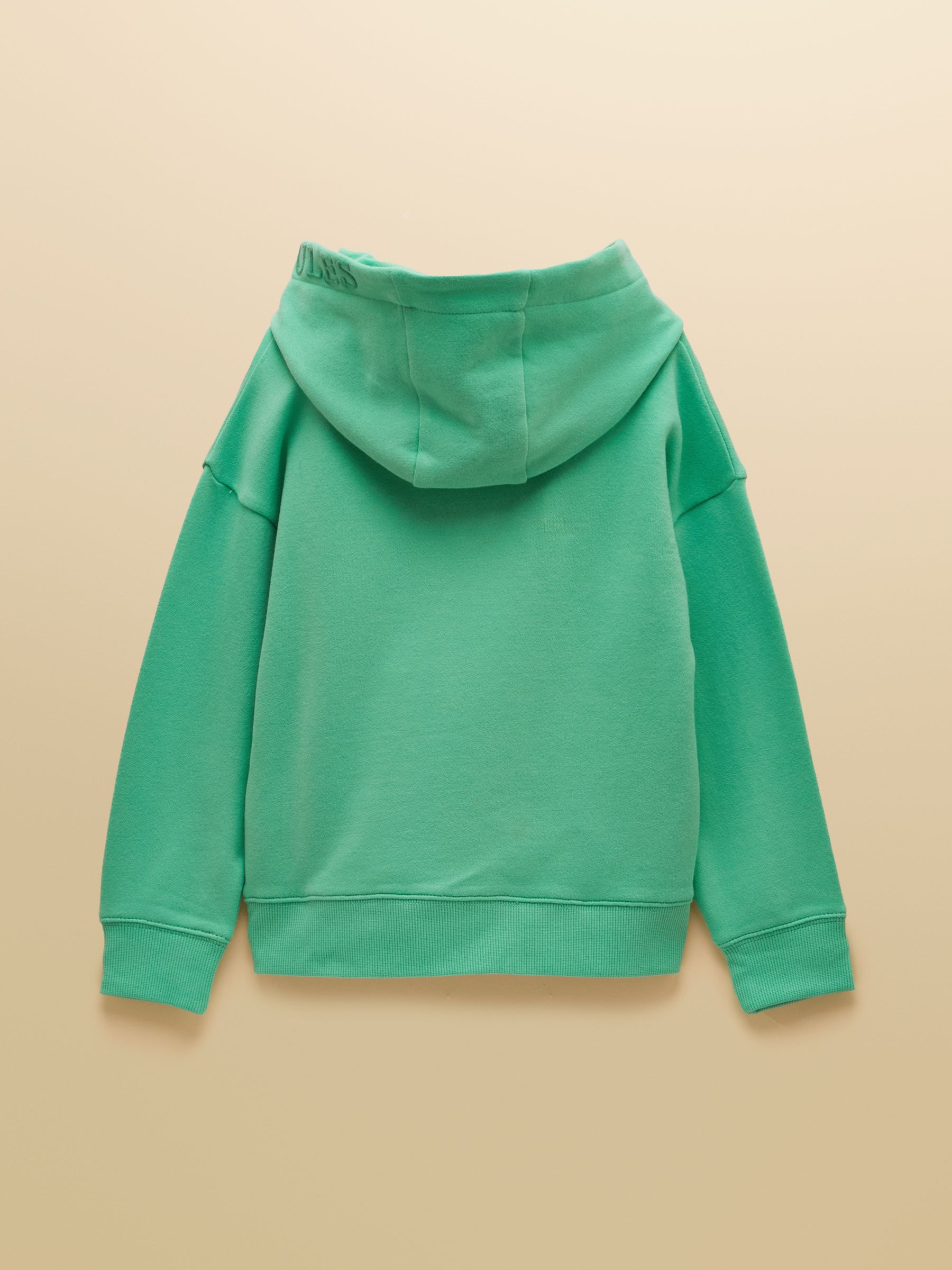Kids' Parkside Turquoise Blue Cotton Sweatshirt with Hood - Image 2 of 5