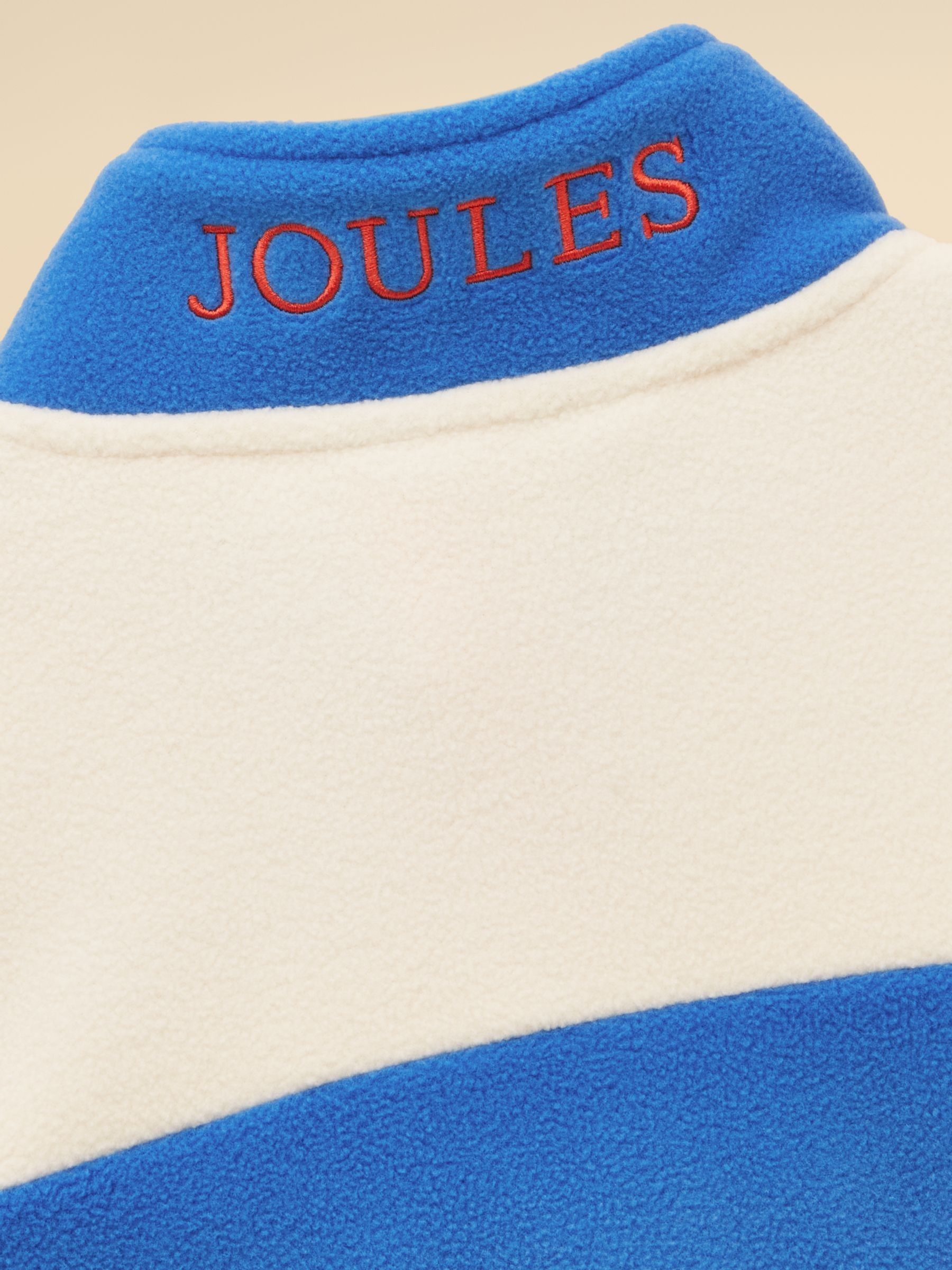 Boys' Summit Blue & Cream Zip Up Polar Fleece - Image 5 of 5 Boys' Summit Blue & Cream Zip Up Polar Fleece - Image 5 of 5