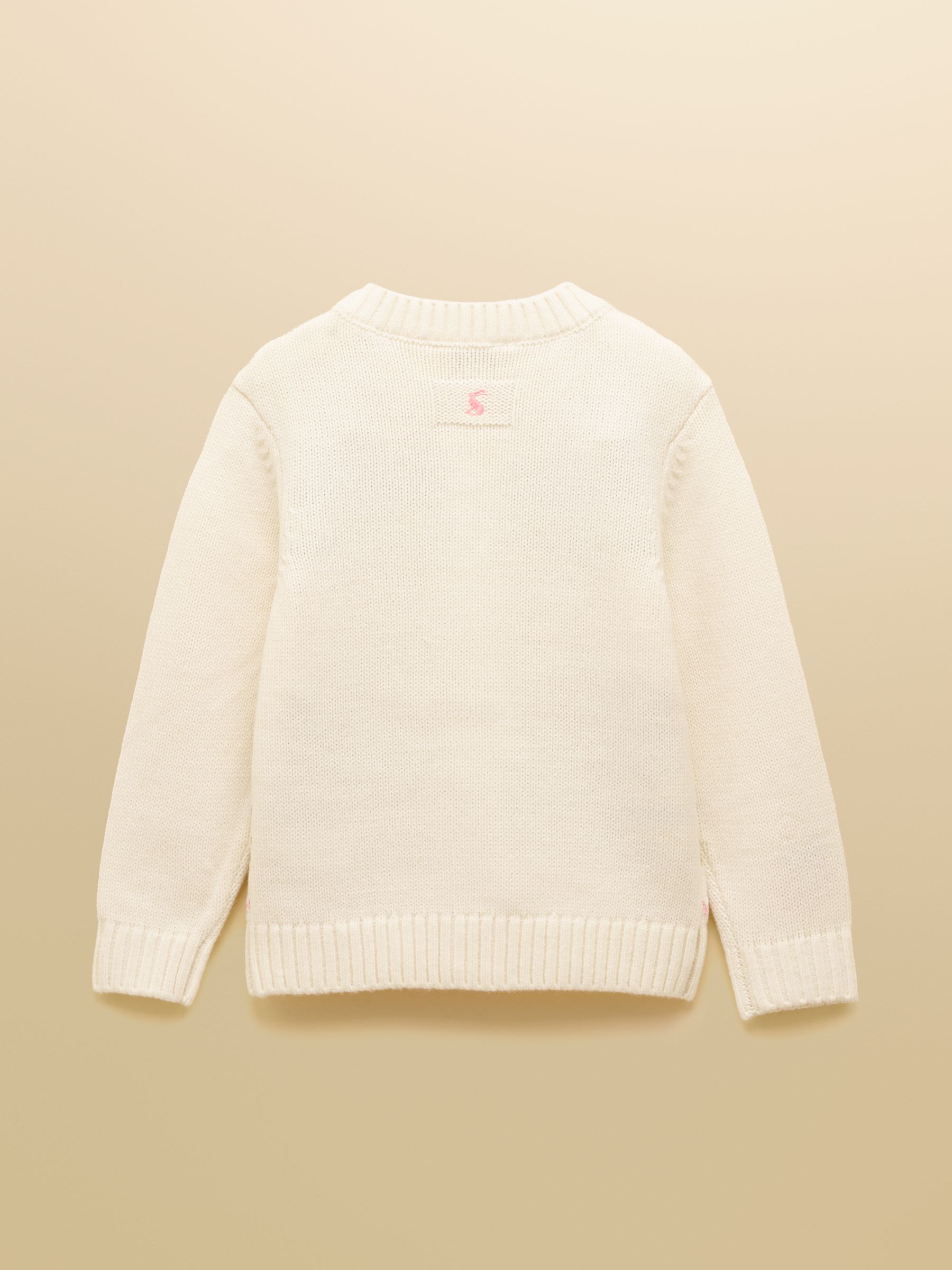 Pippa Cream Horse Cream Horse Knitted Cardigan - Image 2 of 5