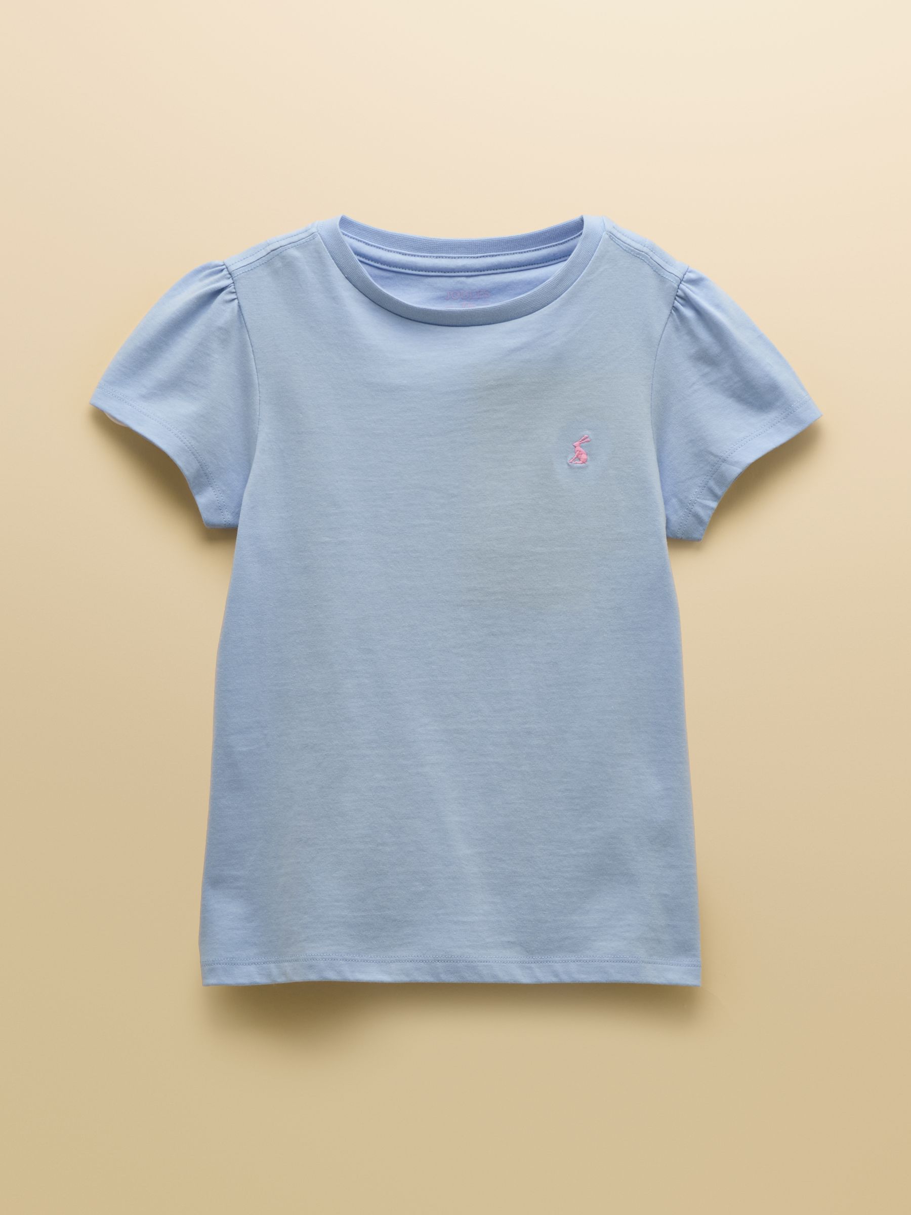 Girls' Let's Go Blue Cotton Short Sleeve T-Shirt - Image 1 of 4