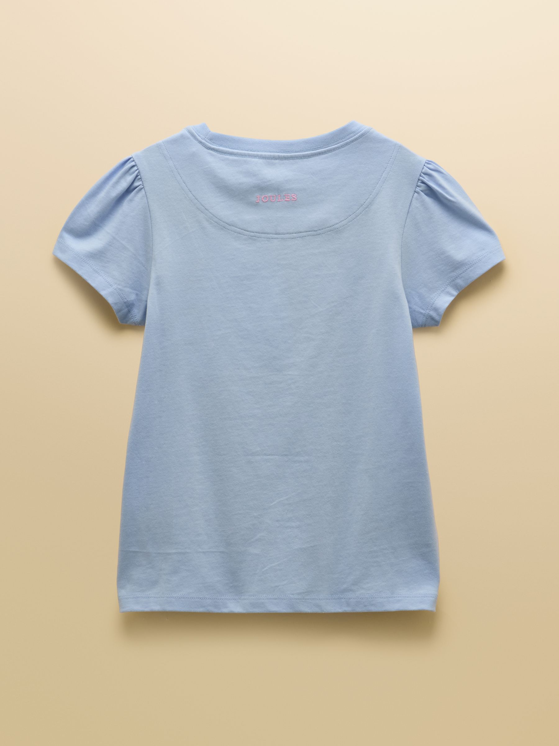Girls' Let's Go Blue Cotton Short Sleeve T-Shirt - Image 2 of 4