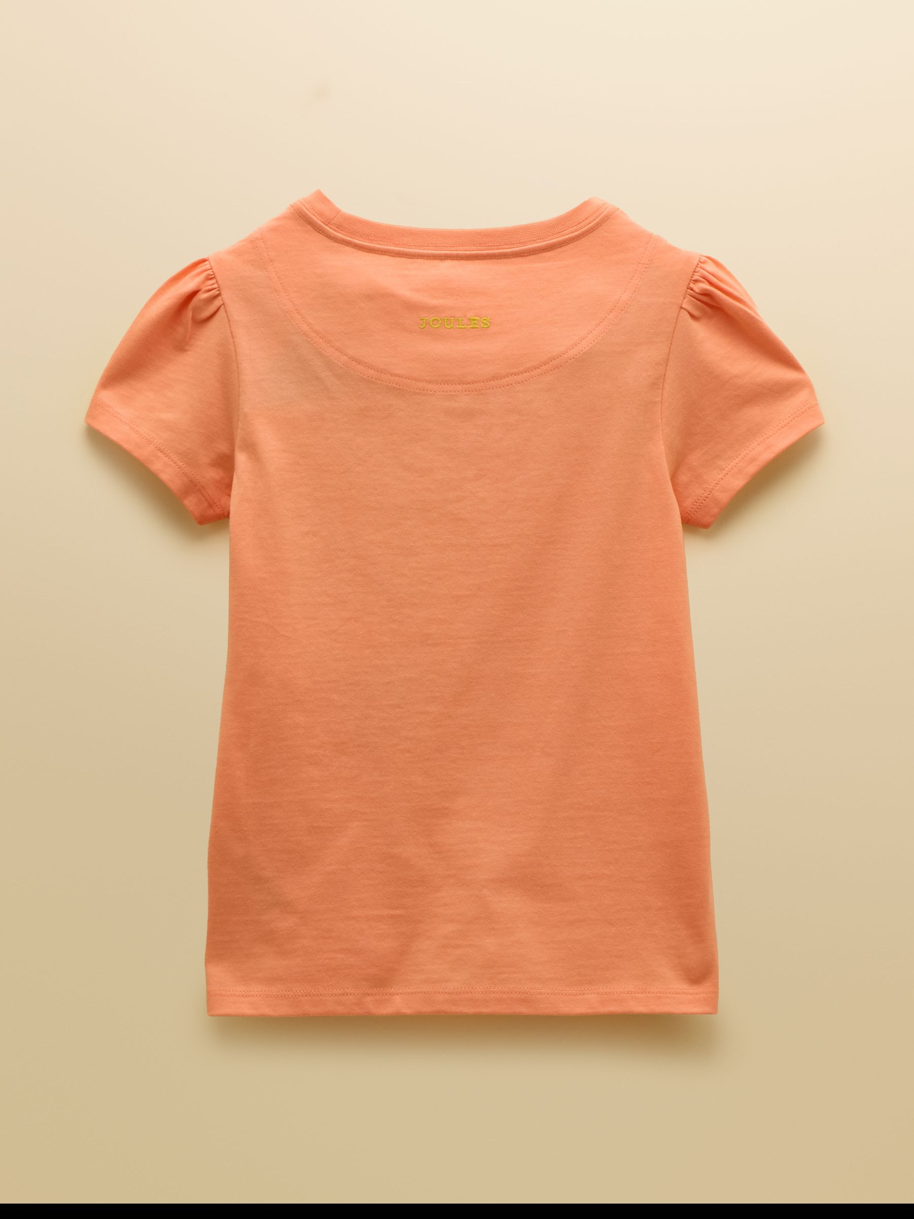 Girls' Let's Go Orange Cotton Short Sleeve T-Shirt - Image 2 of 4