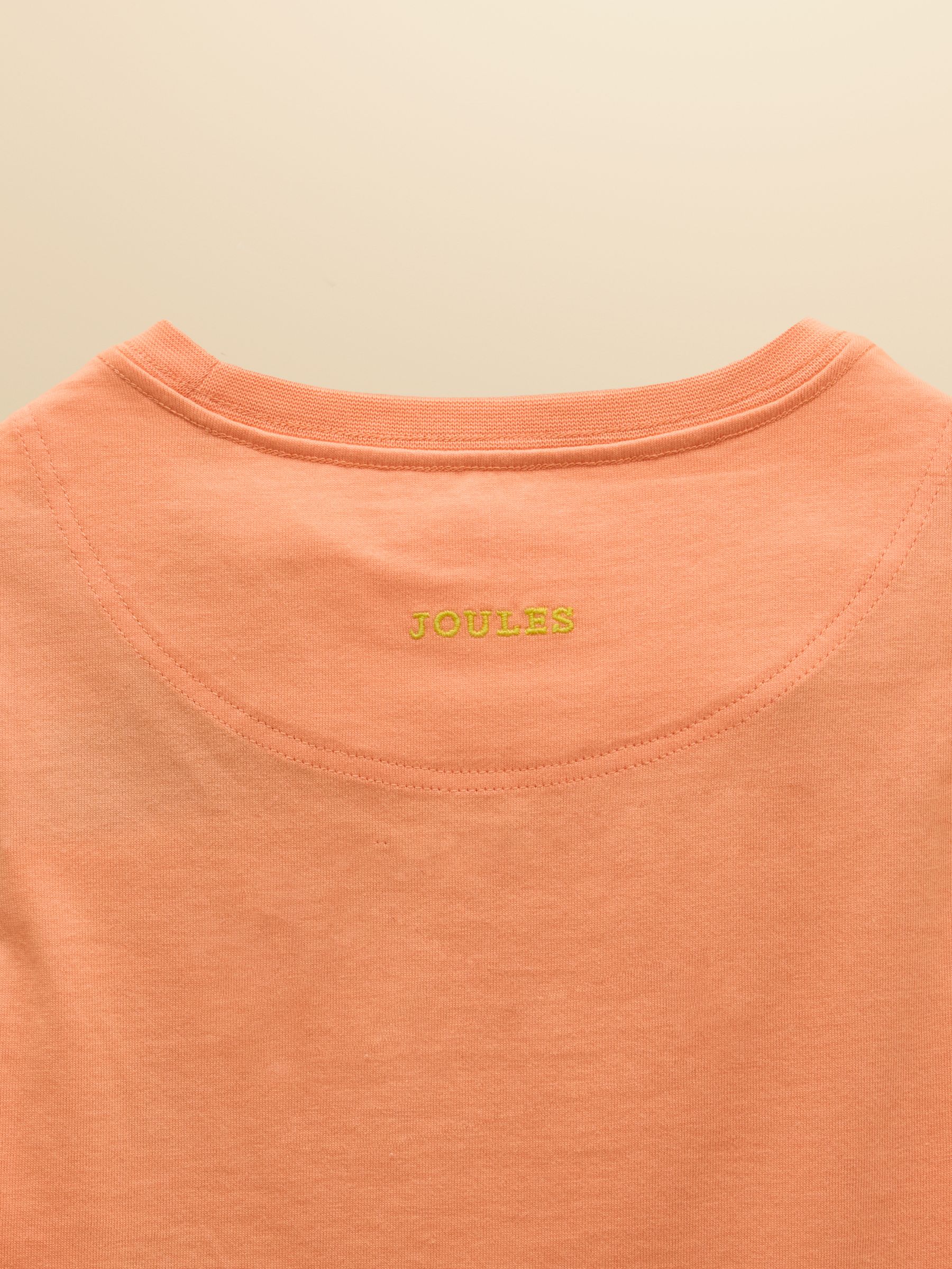 Girls' Let's Go Orange Cotton Short Sleeve T-Shirt - Image 4 of 4